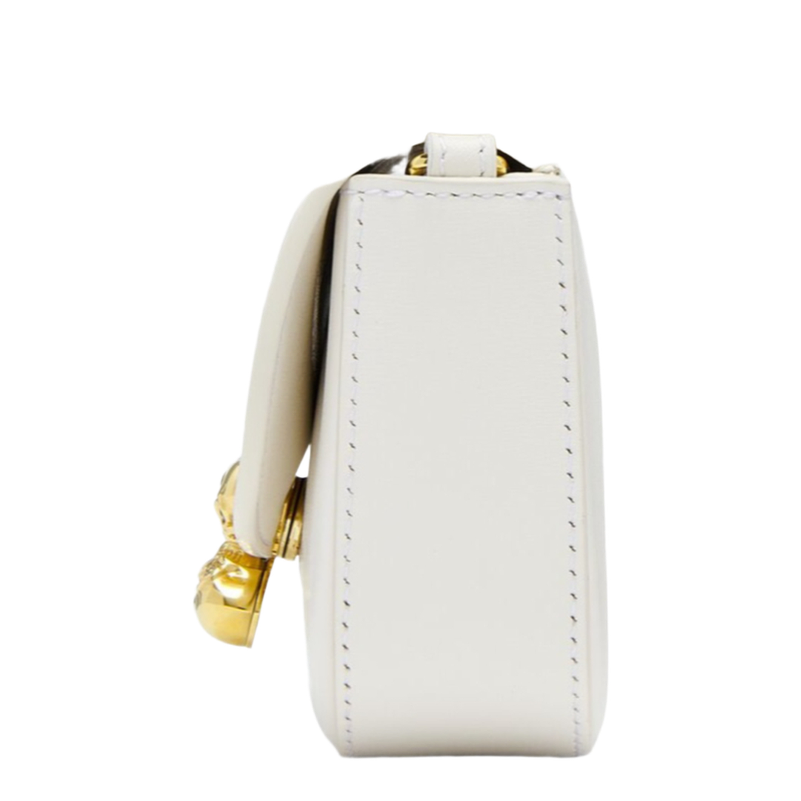 Small Skull Flower Bag in Ivory - Image 2