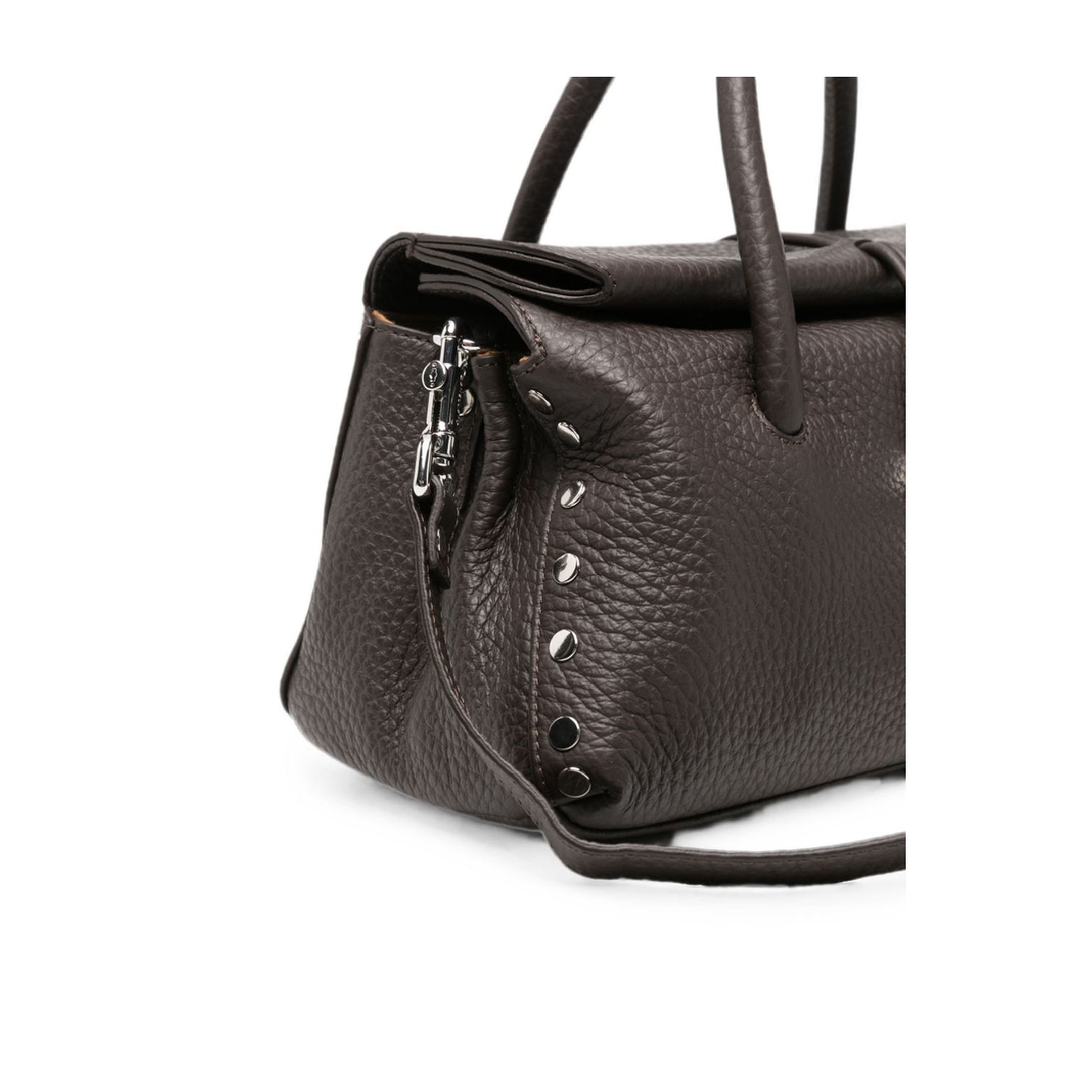 Dotta Centauro Small Calfskin Top-Handle Bag - Brown S.ZENO - Image 4