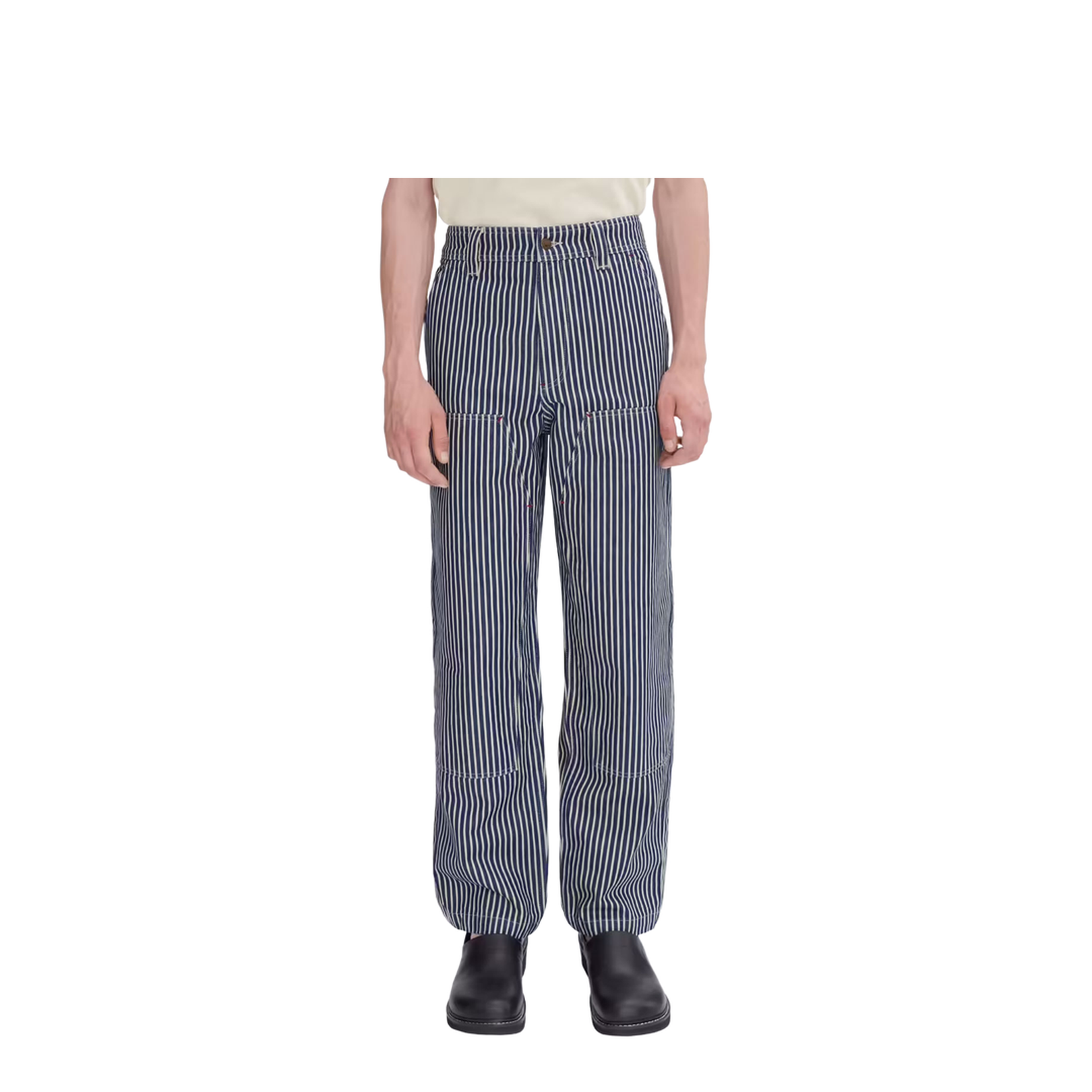 Trousers Blue White - Image 4