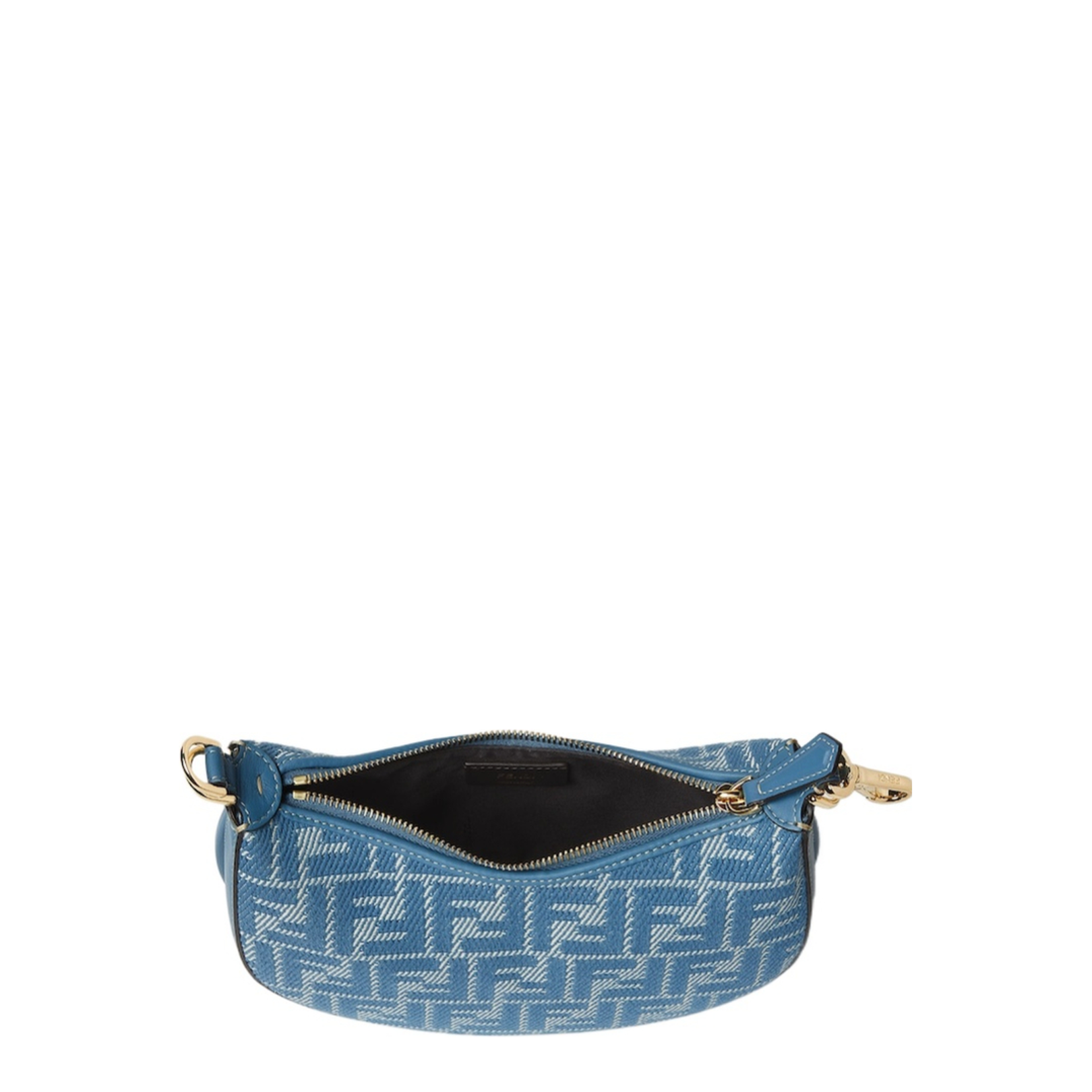 Fendigraphy Mini
Blue Denim Effect FF Jacquard Mini Bag - Image 3