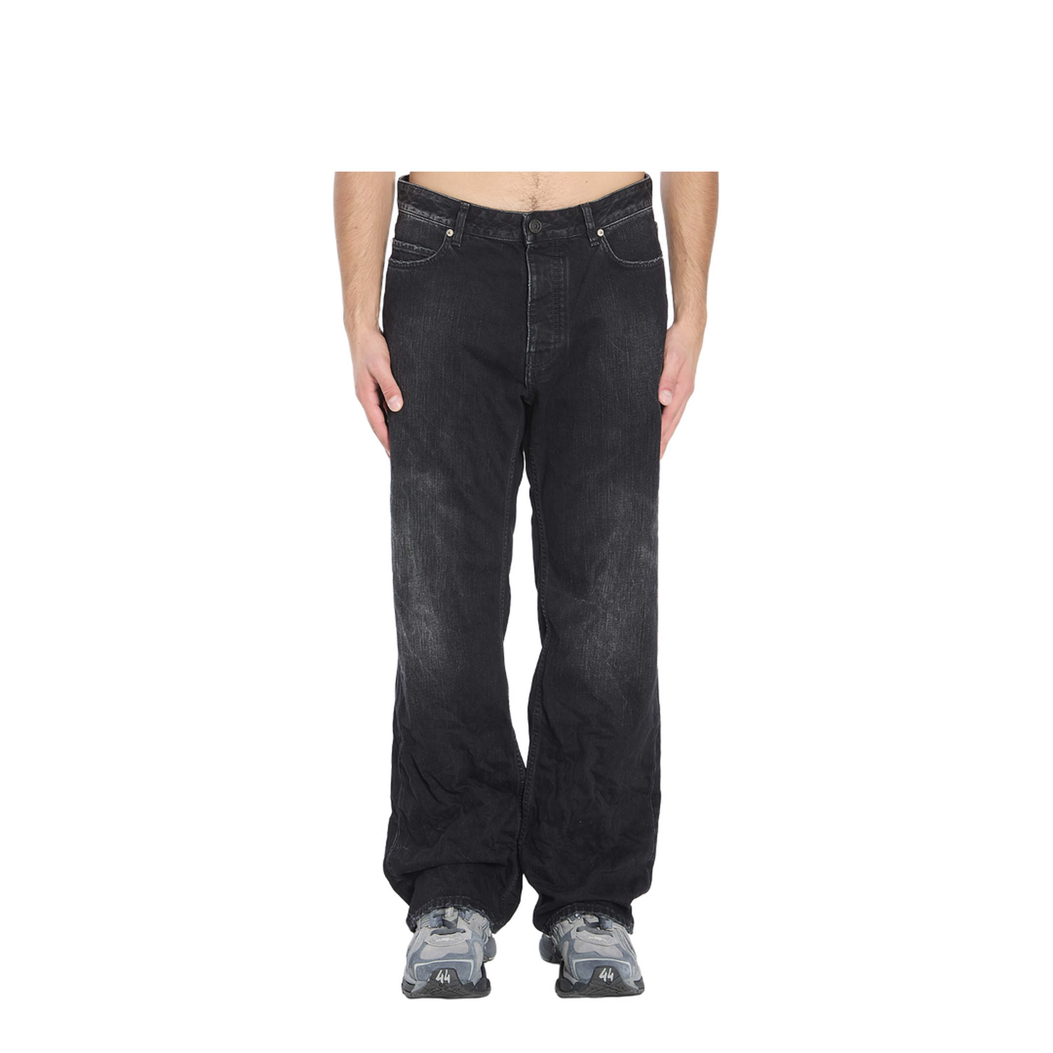 Distressed Relaxed Jeans - Image 1