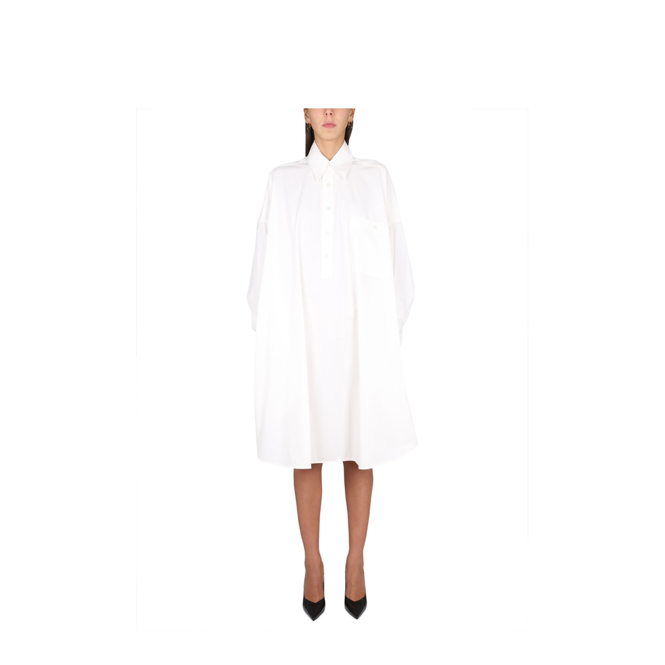 Compact Cotton Dress - Image 1