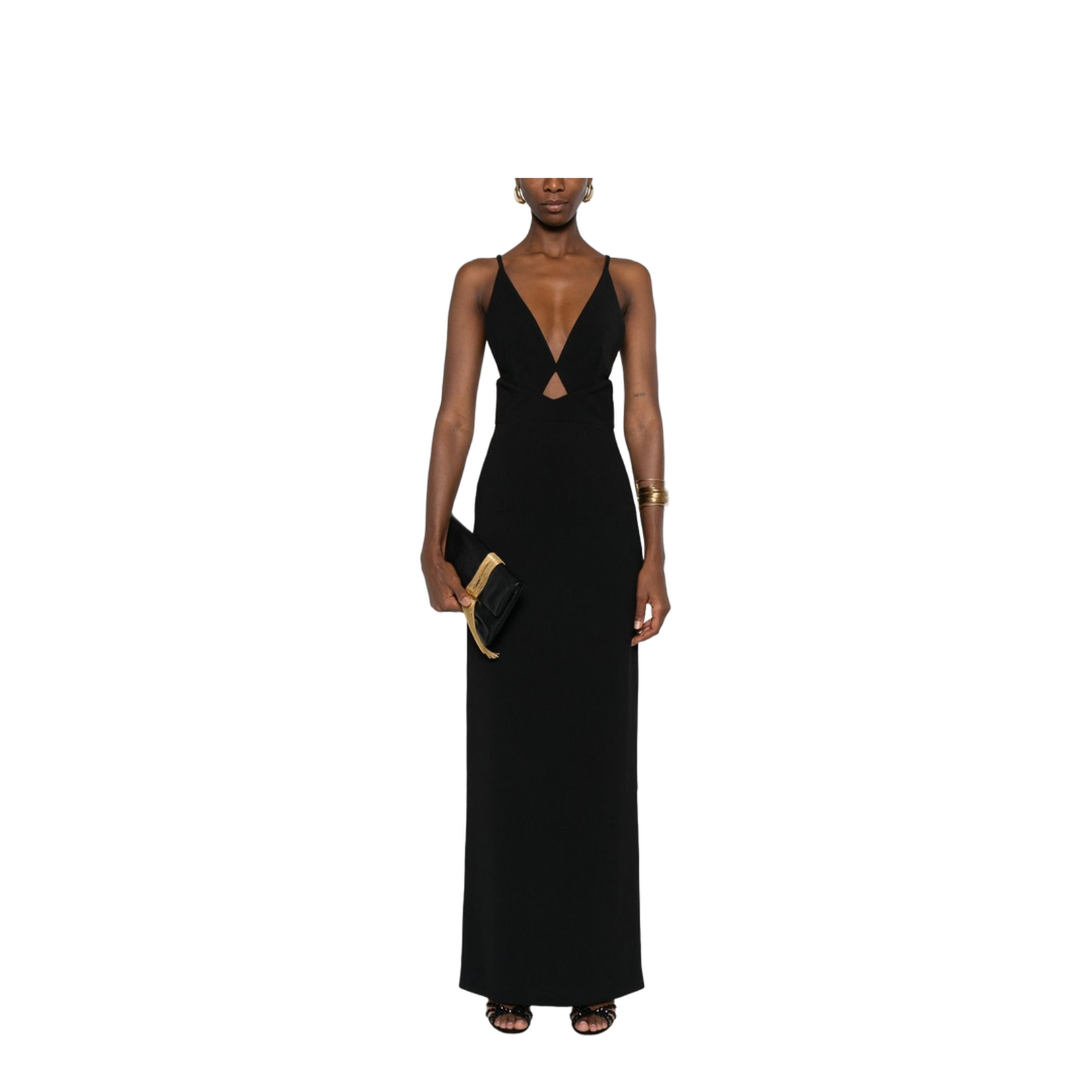 Cross-Back Straps Maxi Dress - Image 3