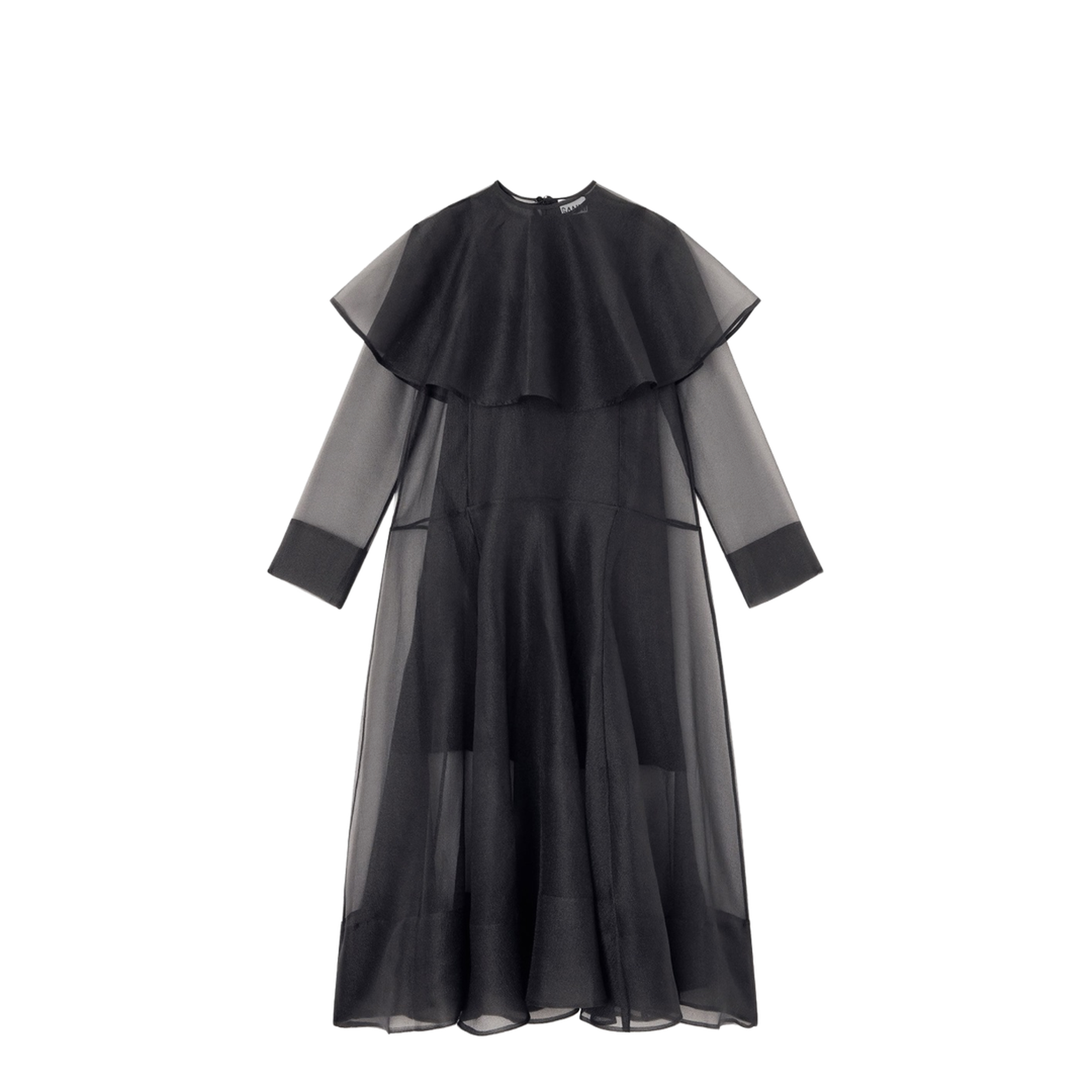 Long Dress with Hoop Collar - Image 1