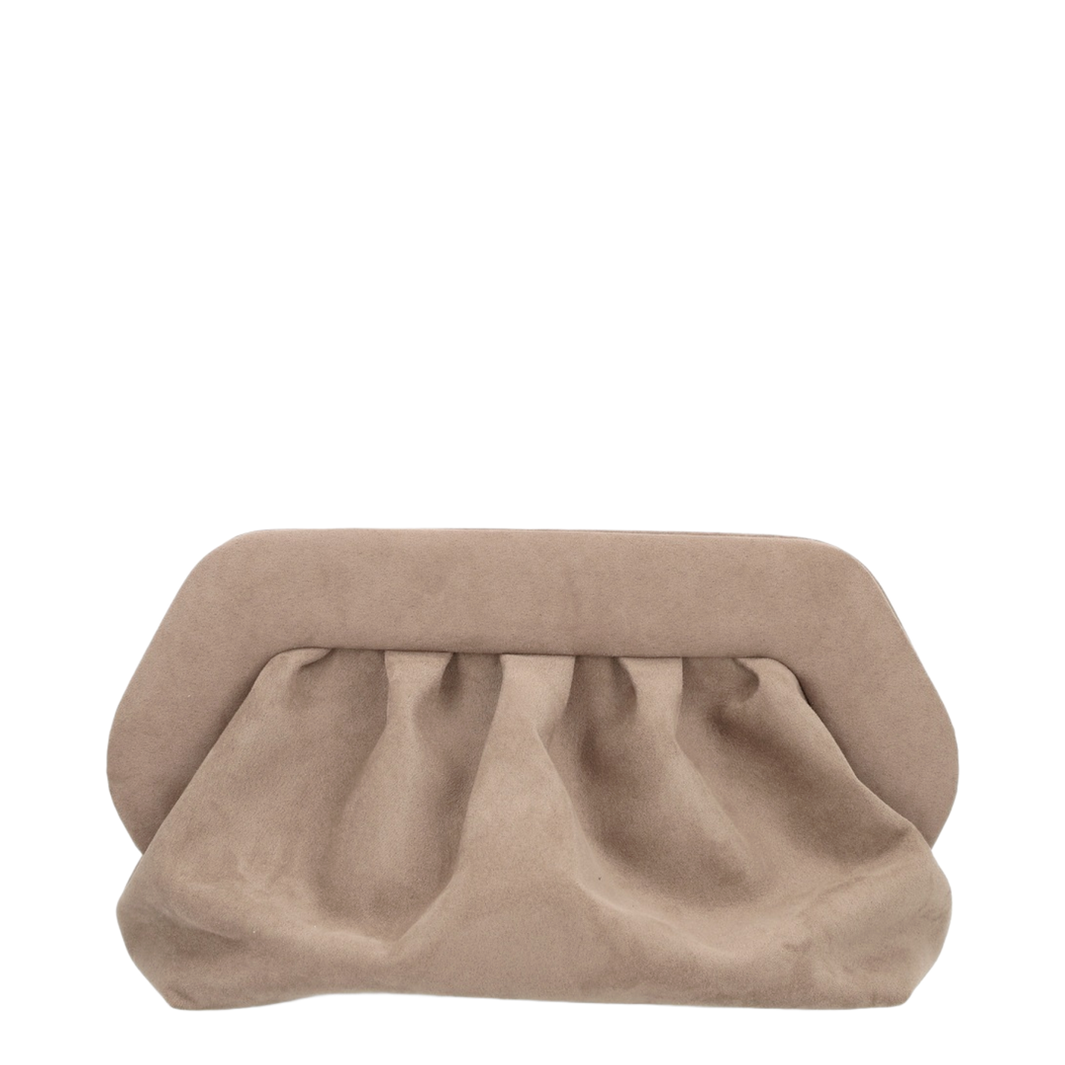 Bios Polyurethane Clutch Bag - Mud - Image 3