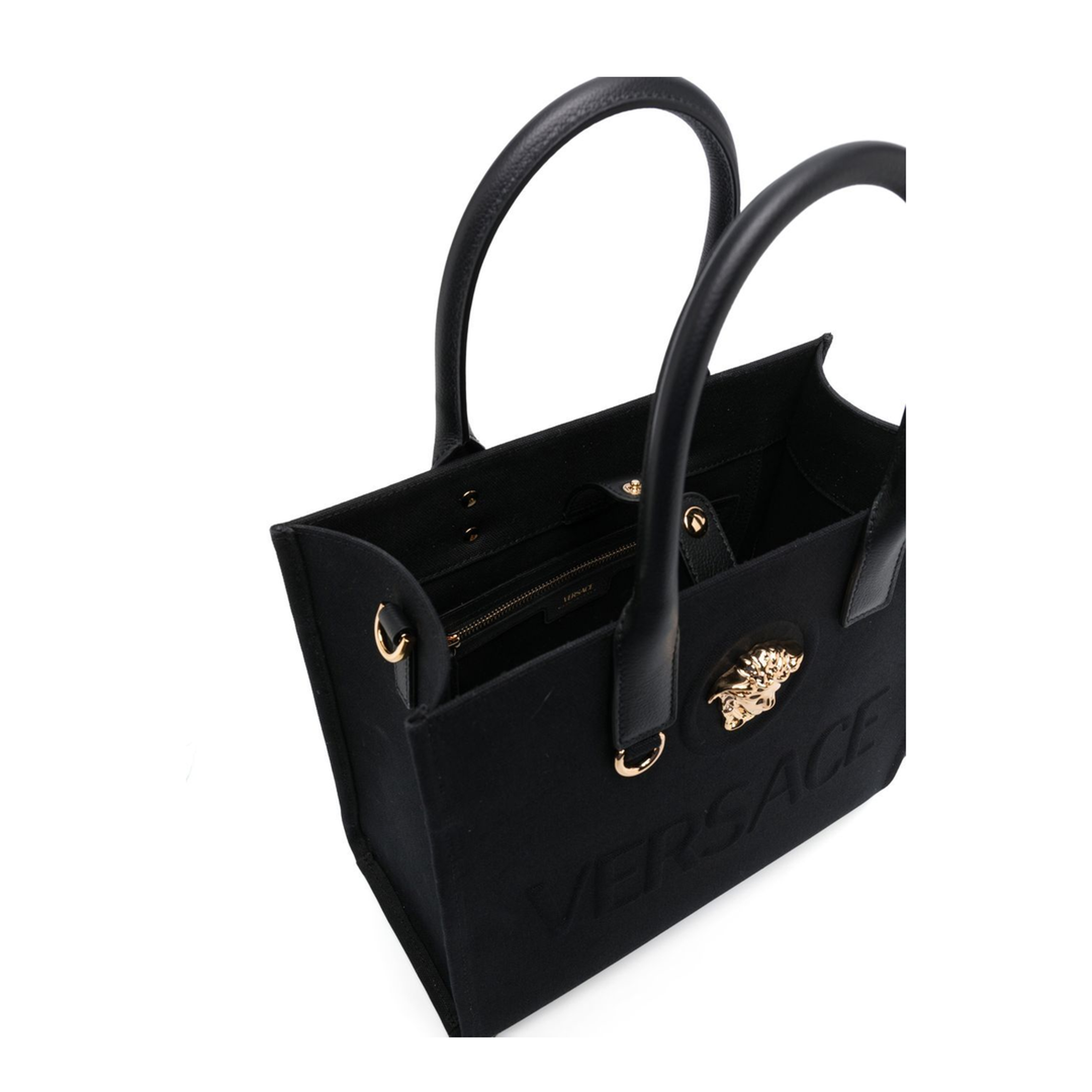 Canvas Small La Medusa Tote Bag - Image 5