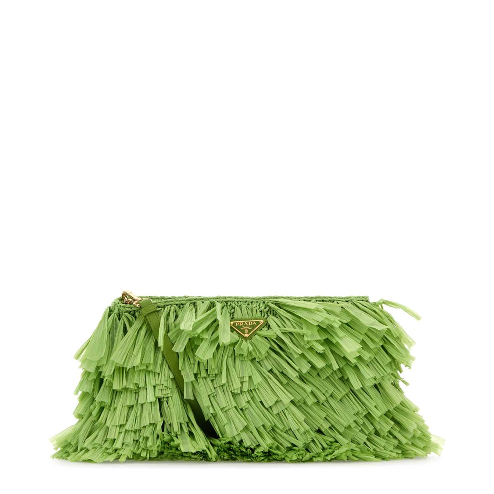 Grass Green Crochet Clutch - Image 1