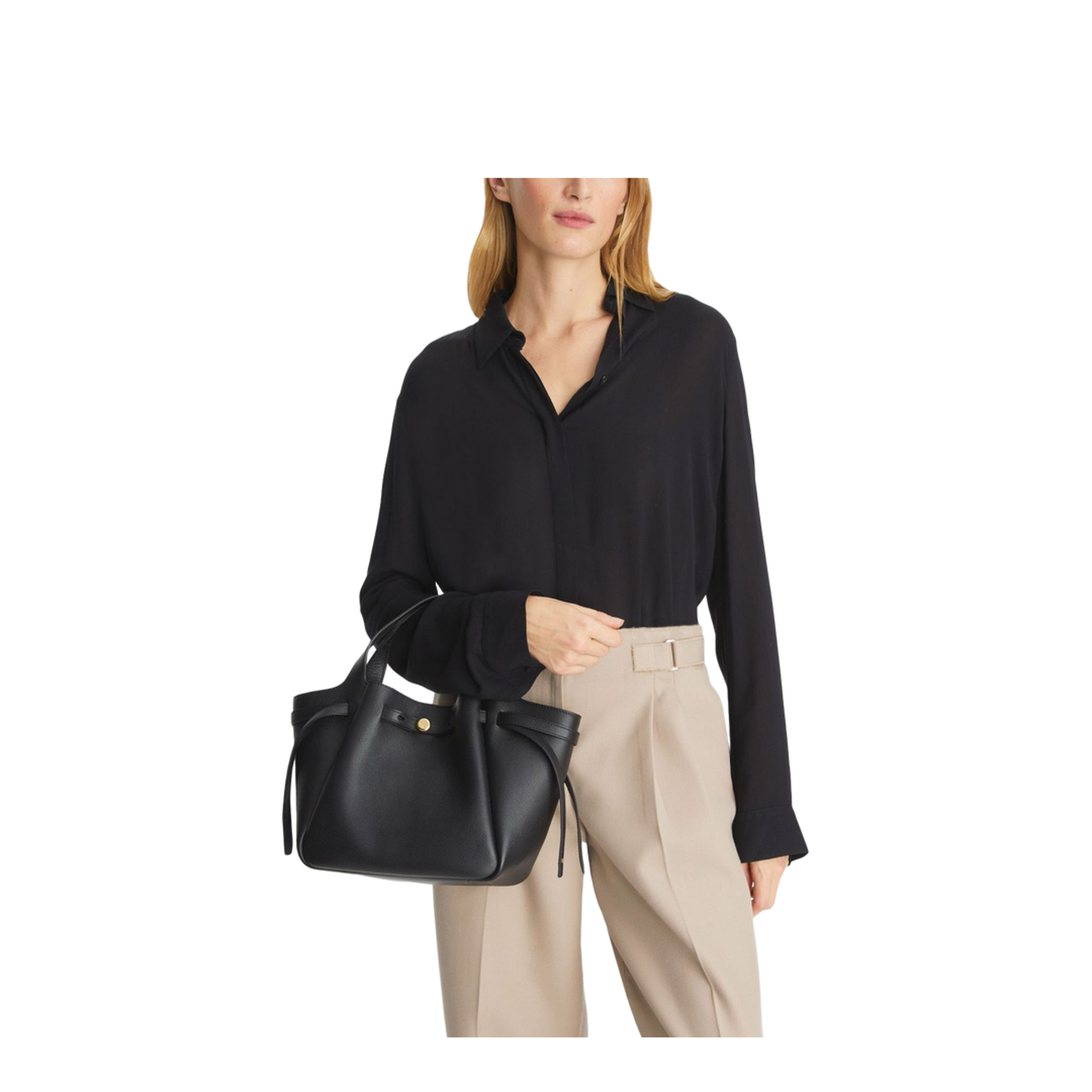 Romy leather tote bag - Image 5