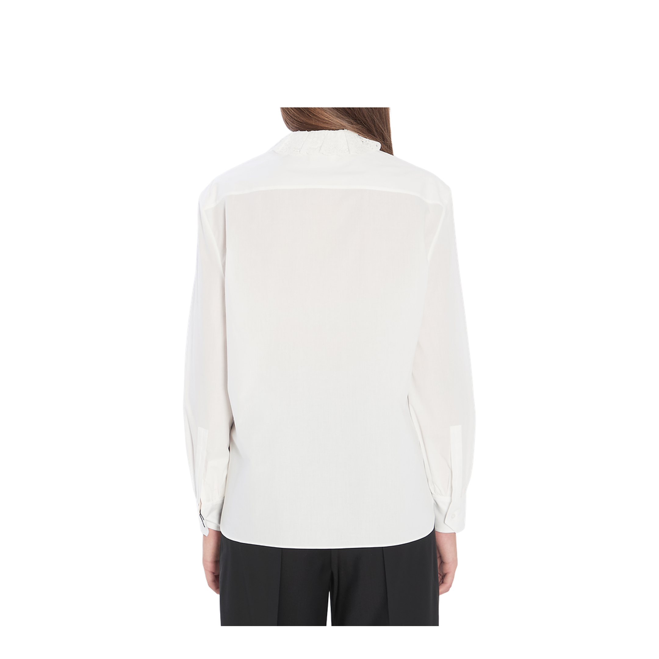 Crumpled Poplin Blouse - Image 4