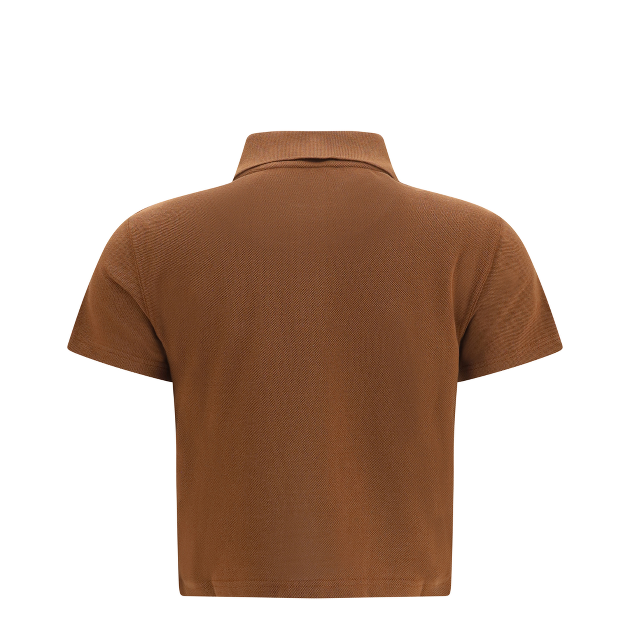 Cassandre Short Cotton Piqué Polo Shirt - Image 2