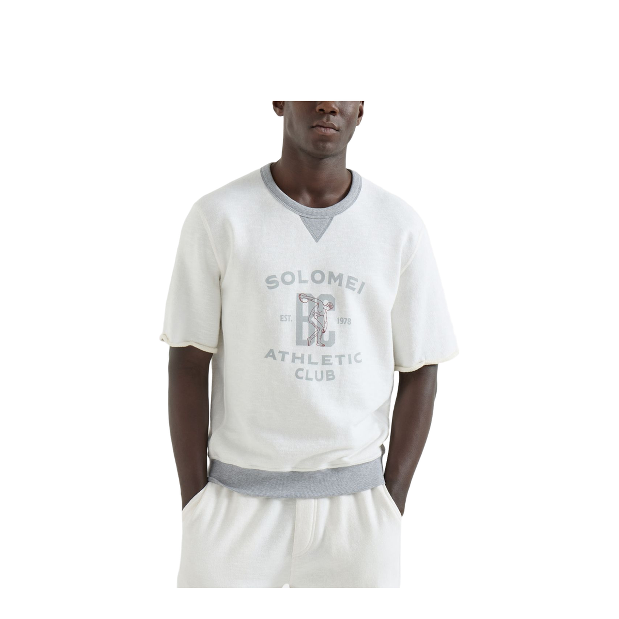 Short Sleeved Sweatshirt - Image 4
