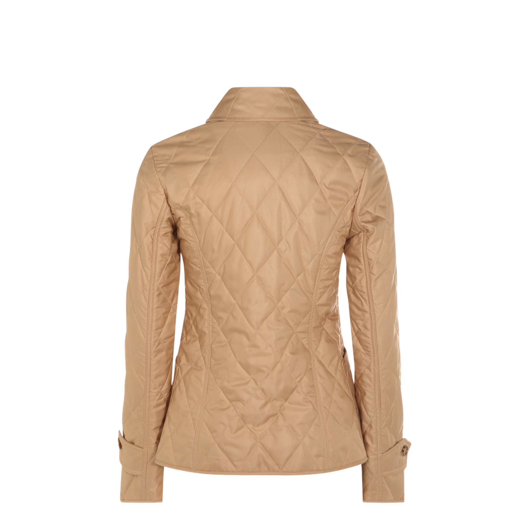 Fernleigh Quilted Jacket With Check Lining - Image 4