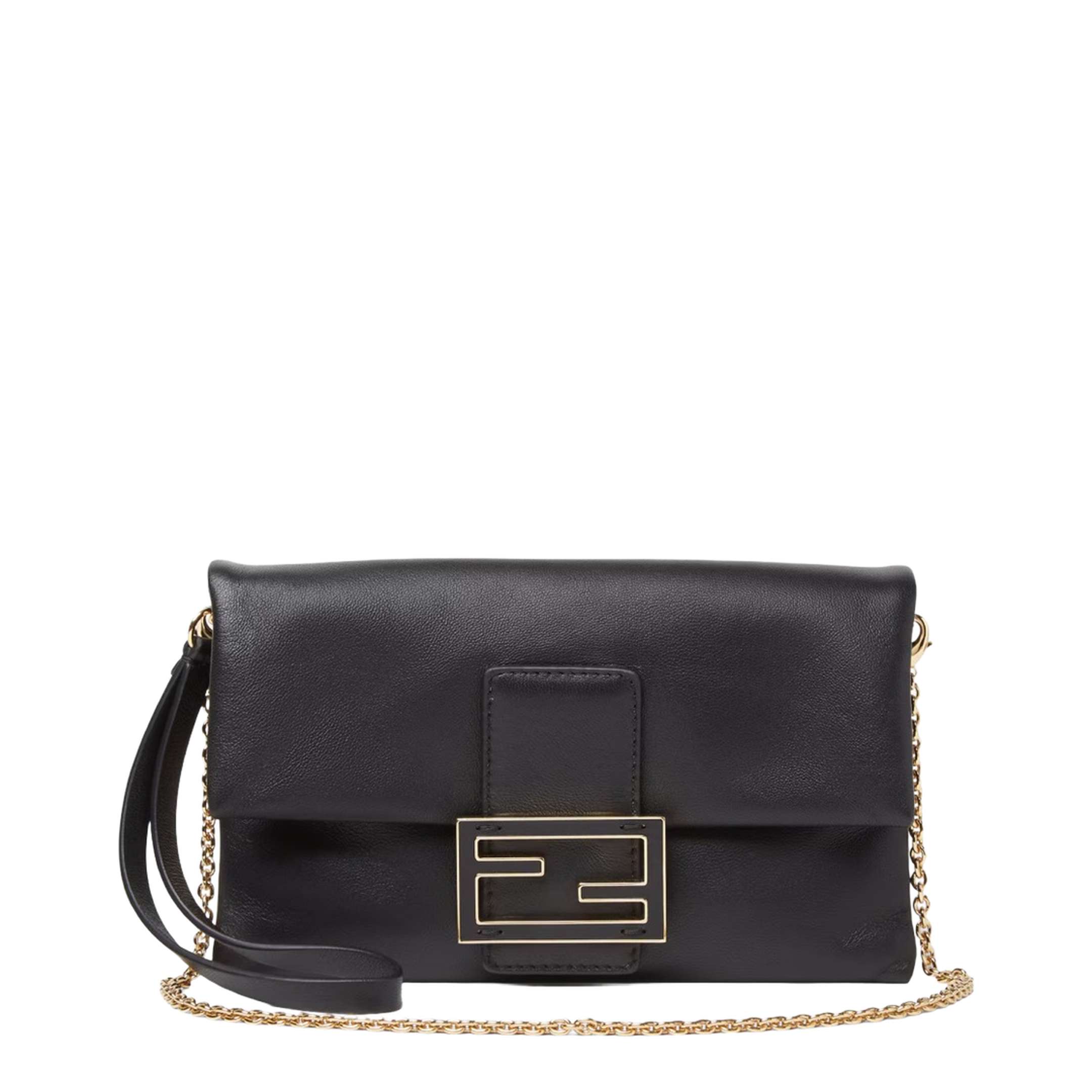 Mamma Baguette Pouch Nappa Leather - Black - Image 1