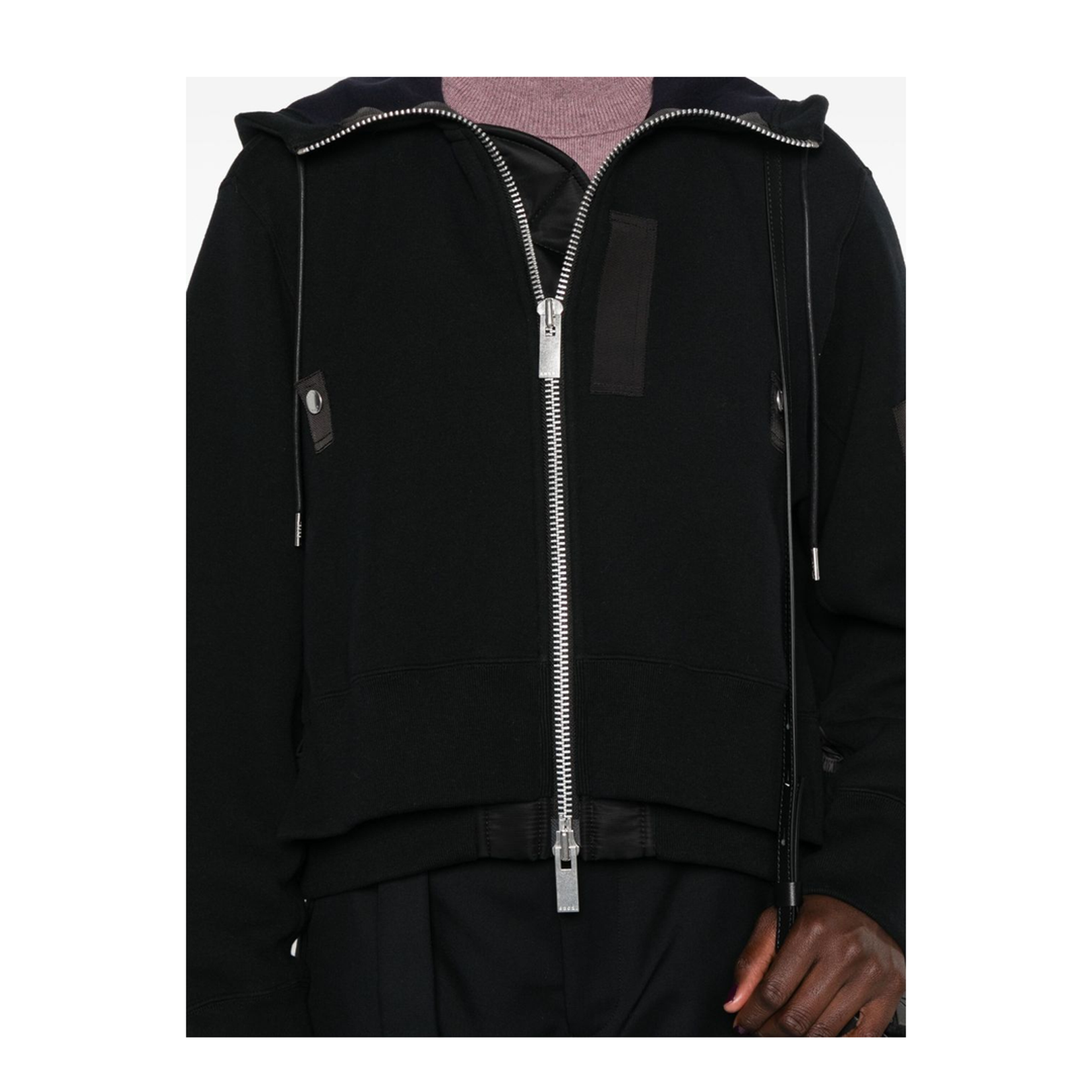 Sponge Sweat x Nylon Twill Hoodie - Image 2