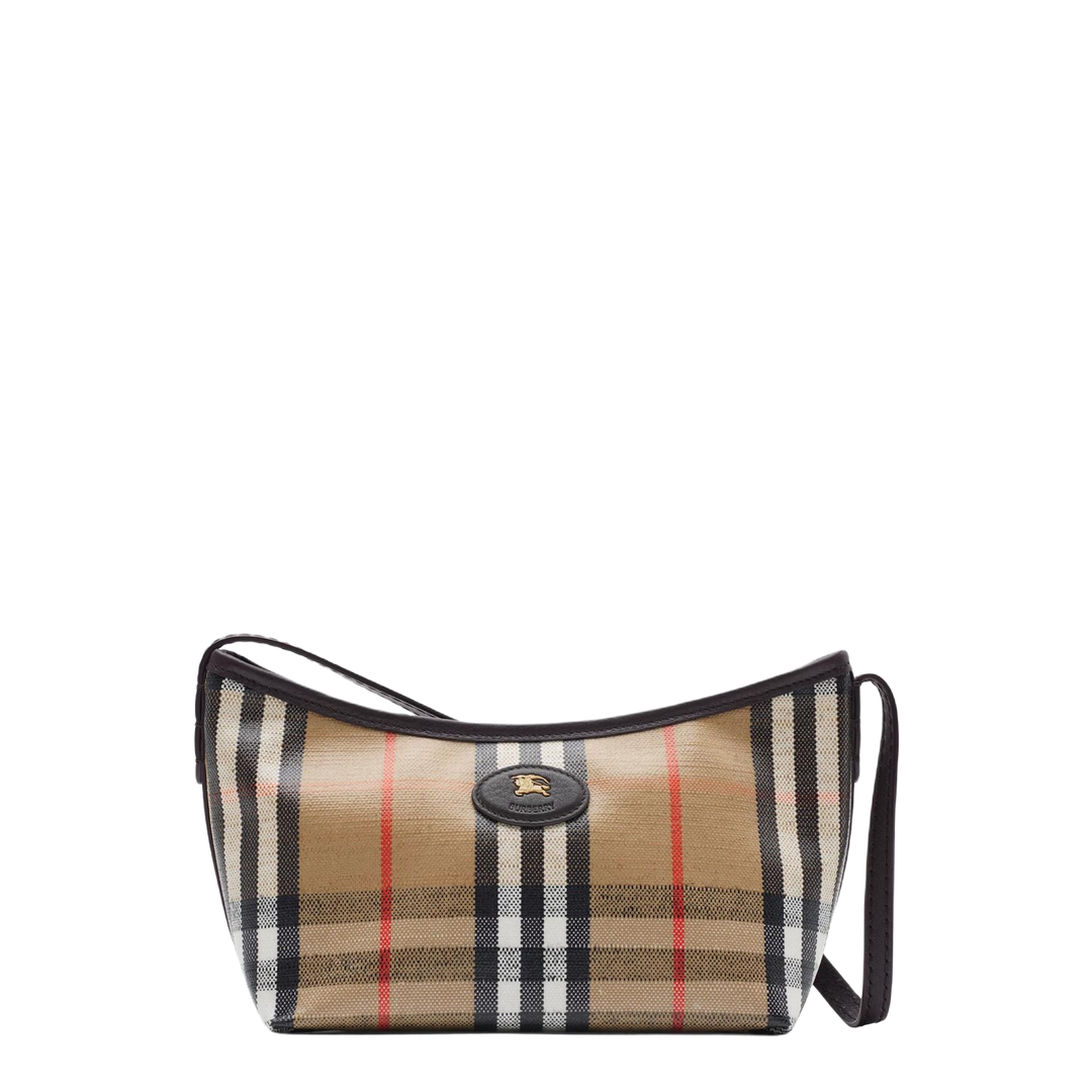 Highlands Mini Cotton-Viscose-Linen Blend Shoulder Bag - Sand / Sand Beige - Image 1