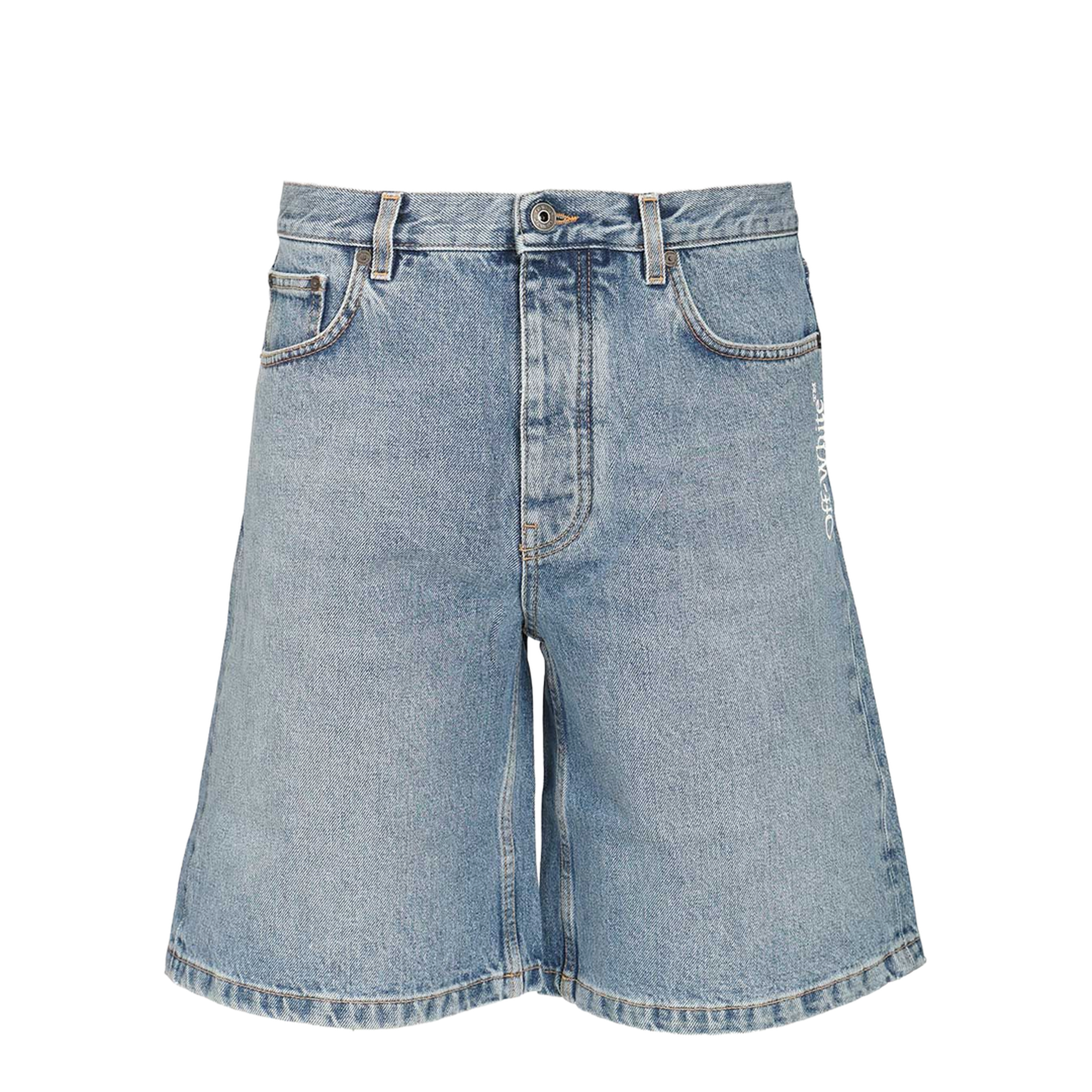 Half Arrow Den Shorts Light Medium Blue - Image 1
