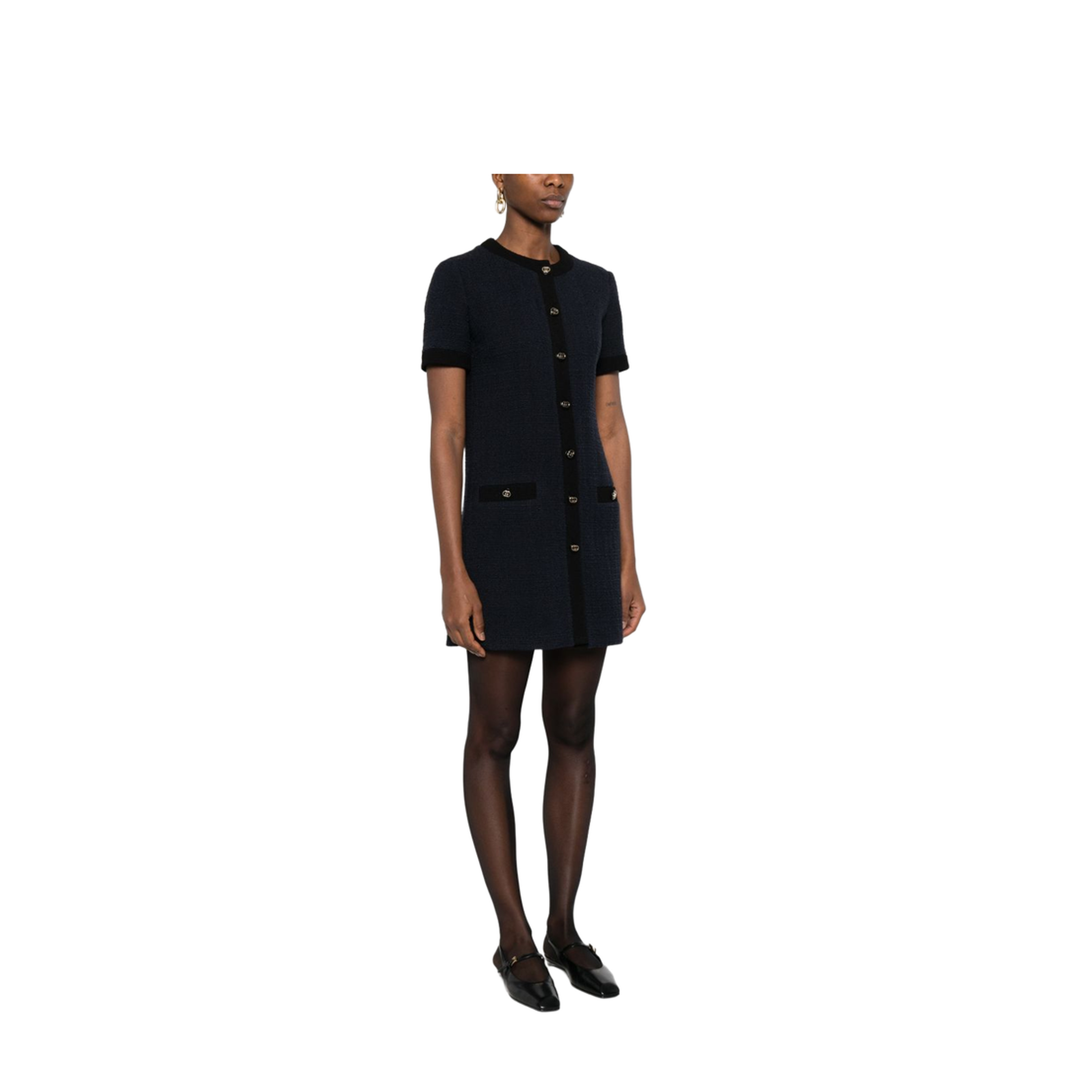 Mini Dress In Wool - Image 4