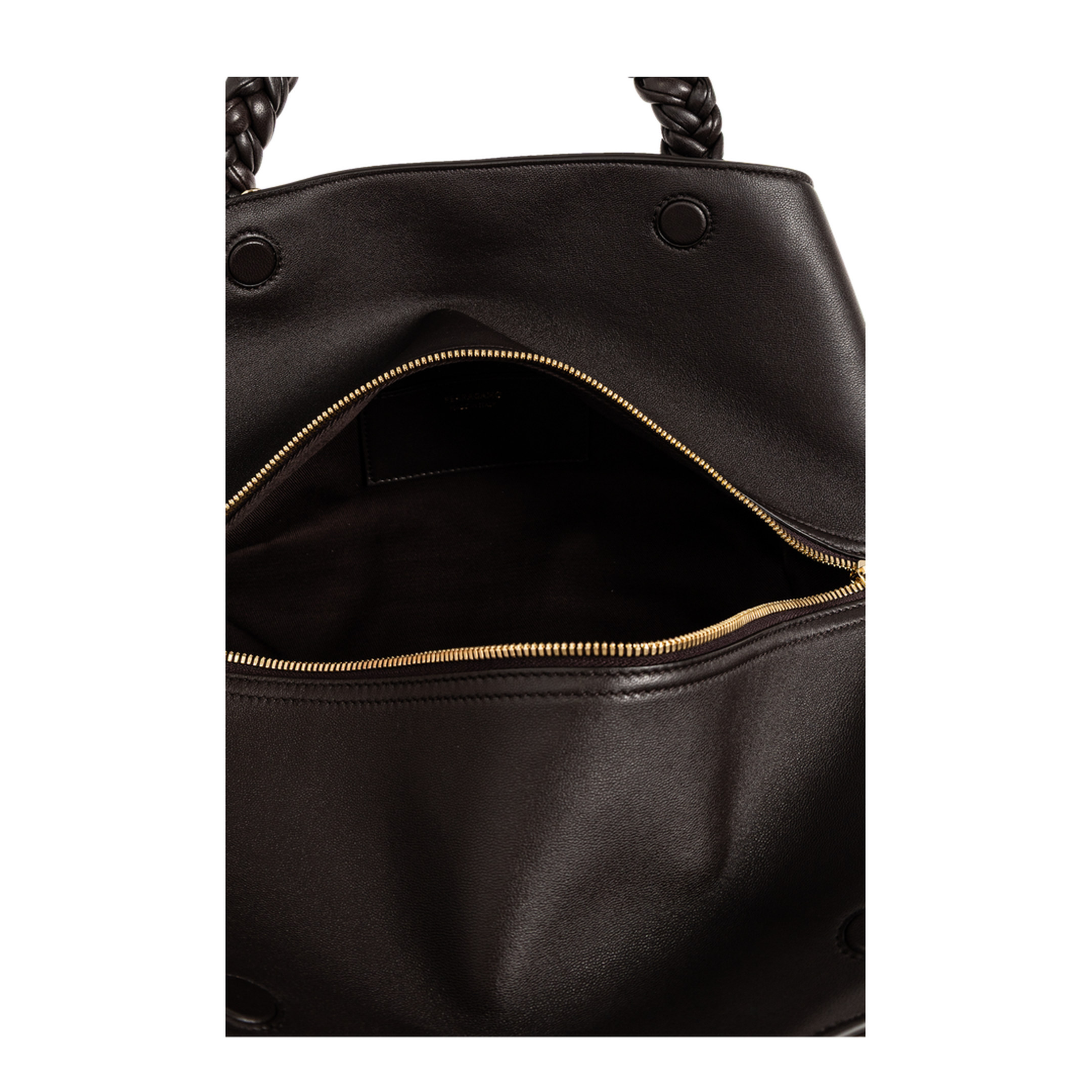 Scarf Medium Suede Tote Bag - Testa di Moro - Image 5