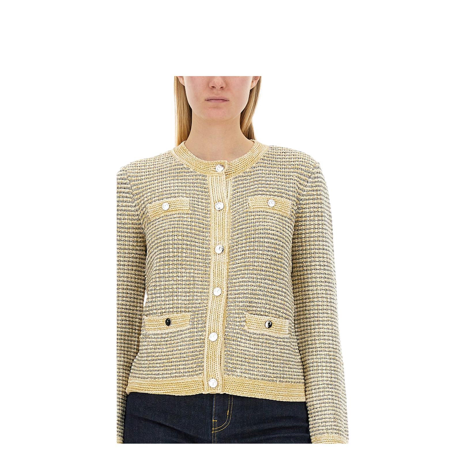 Kendra Cardigan In Neutrals - Image 4