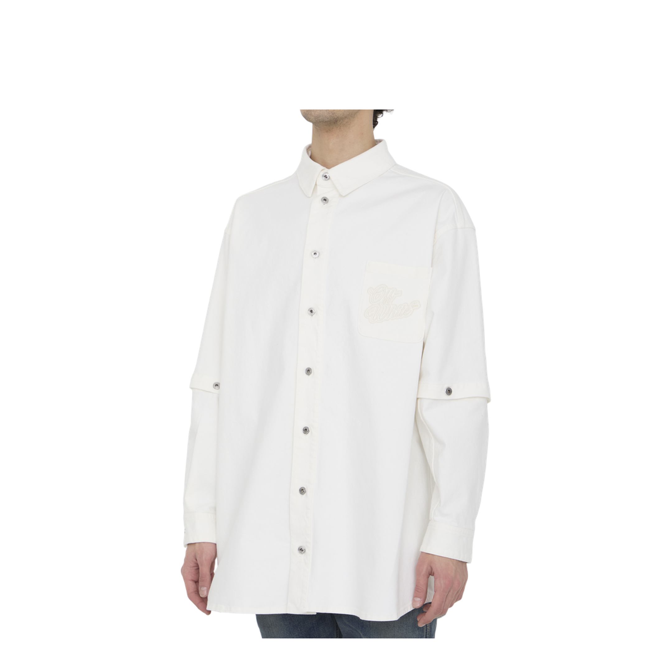 90s Logo Overshirt - Image 2