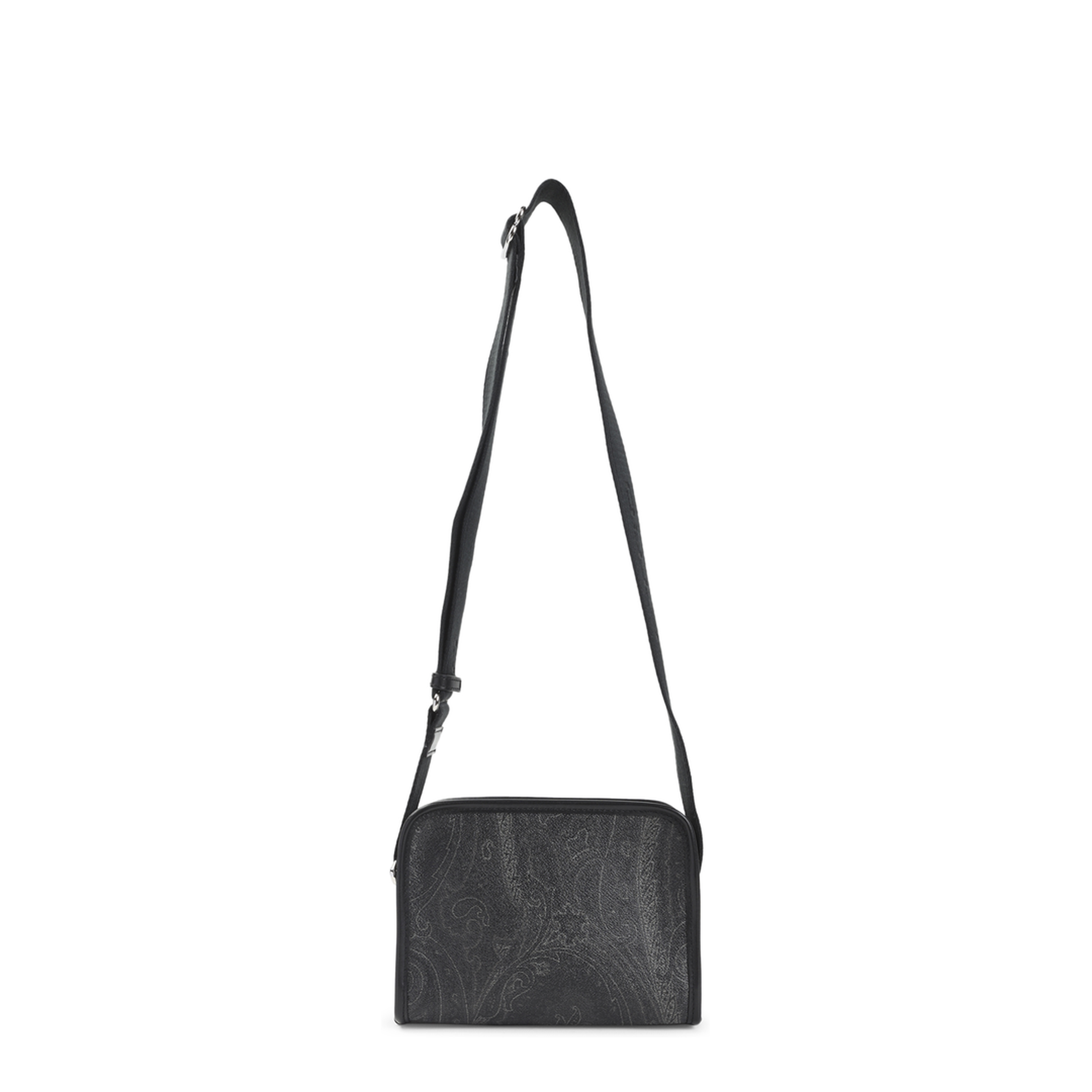 Arnica Paisley Jacquard Camera Case Crossbody - Black - Image 2