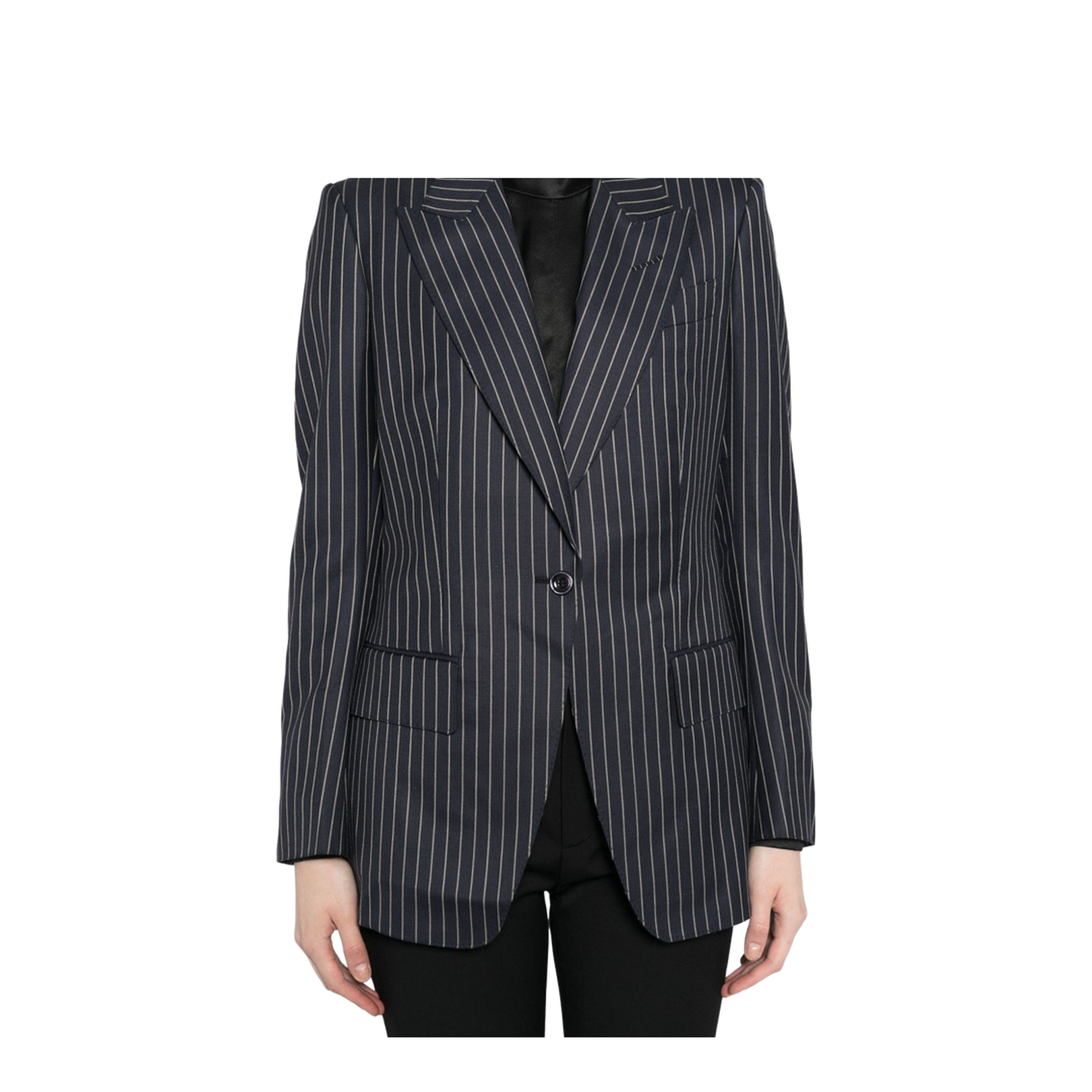 Single Breasted Wool Flannel Jacket - Image 3