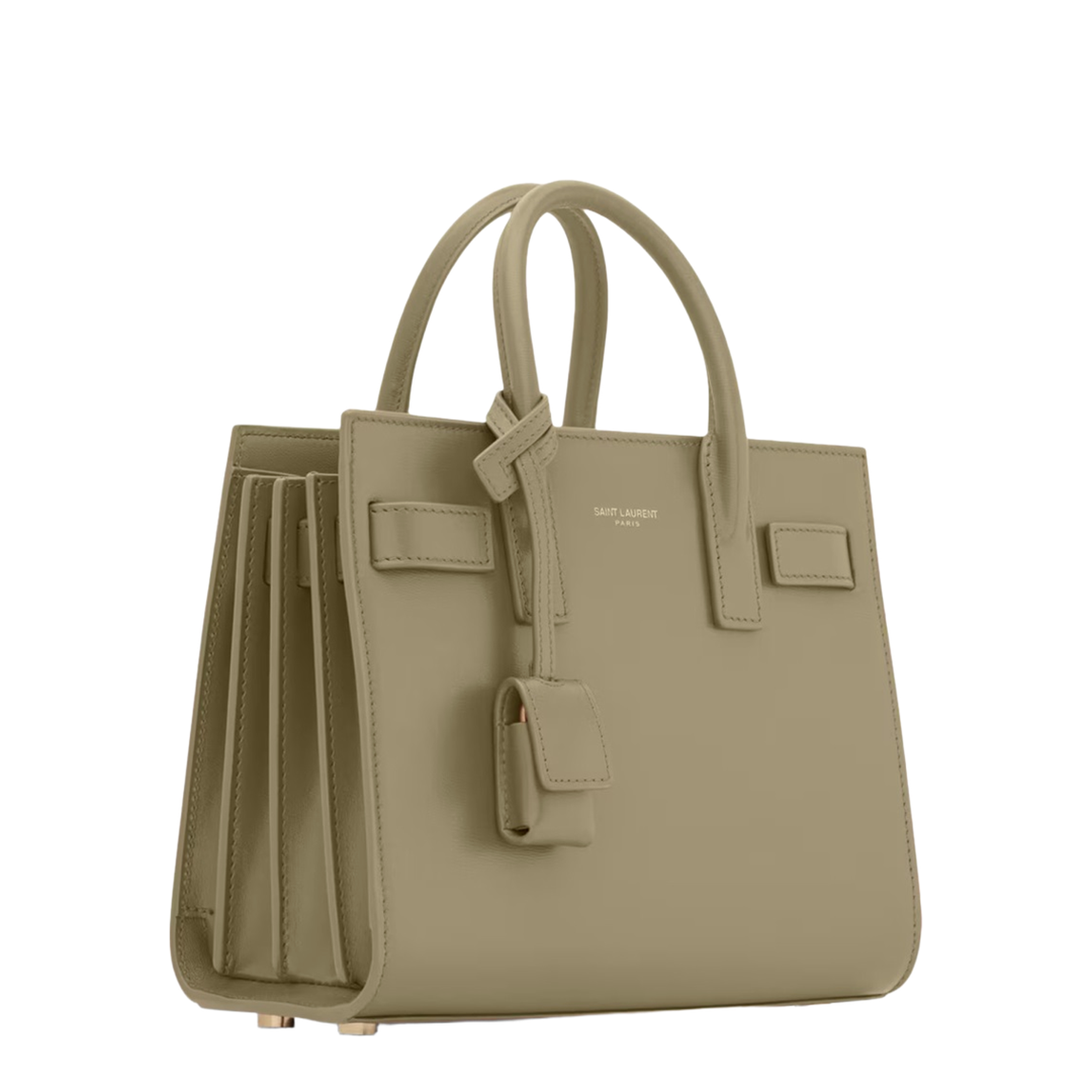Sac de Jour Nano Smooth Leather Tote - Khaki (Green) - Image 2