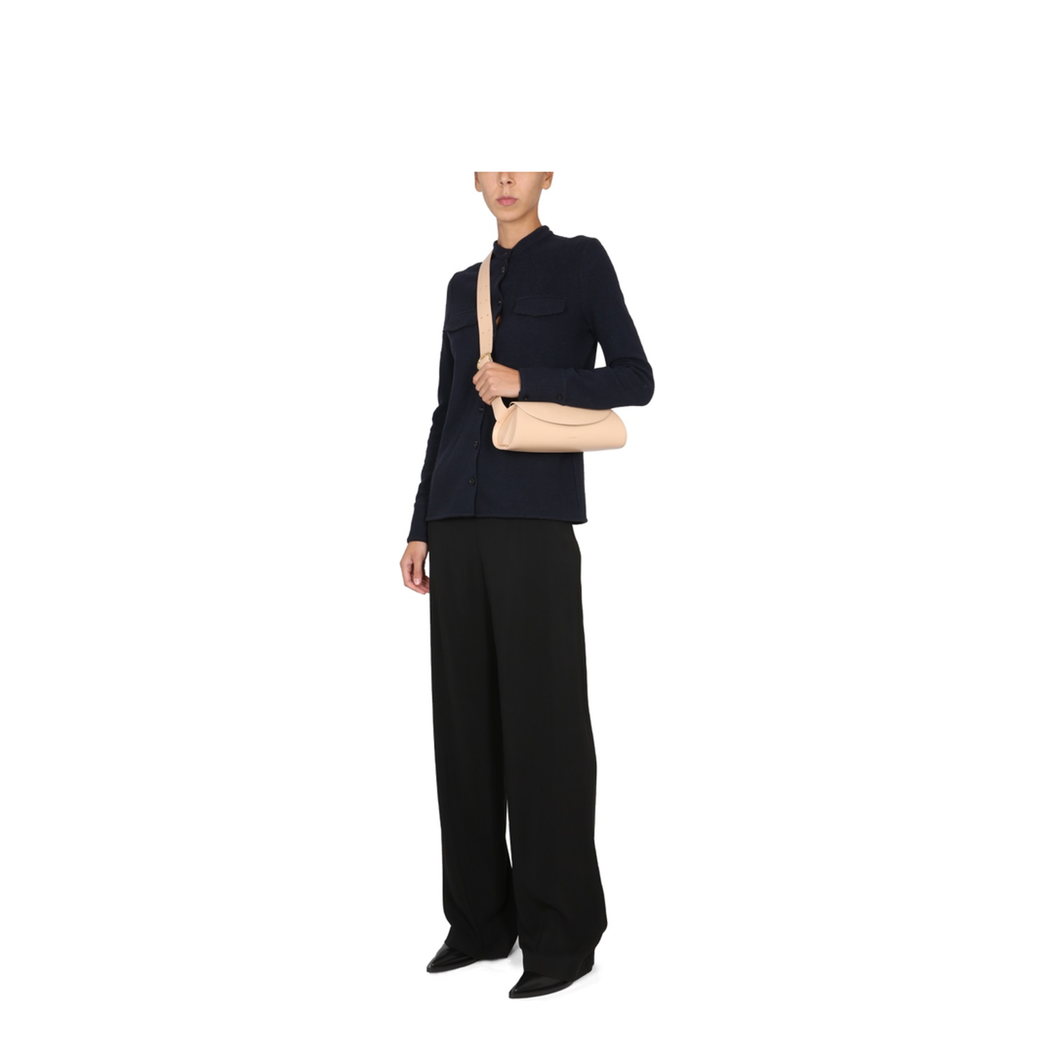 Shirt with Pockets Black Blue - Image 2