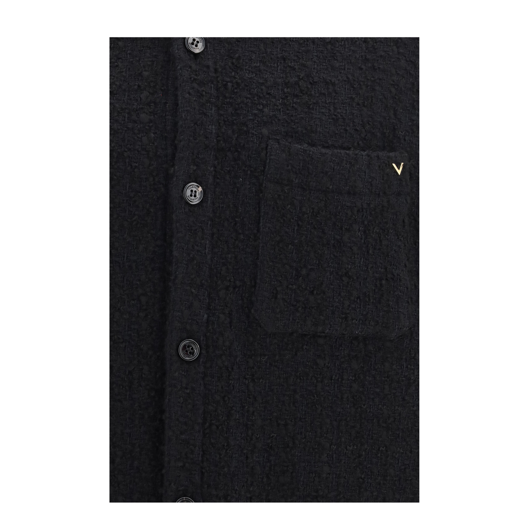 Textured High-Neck Jacket - Image 3