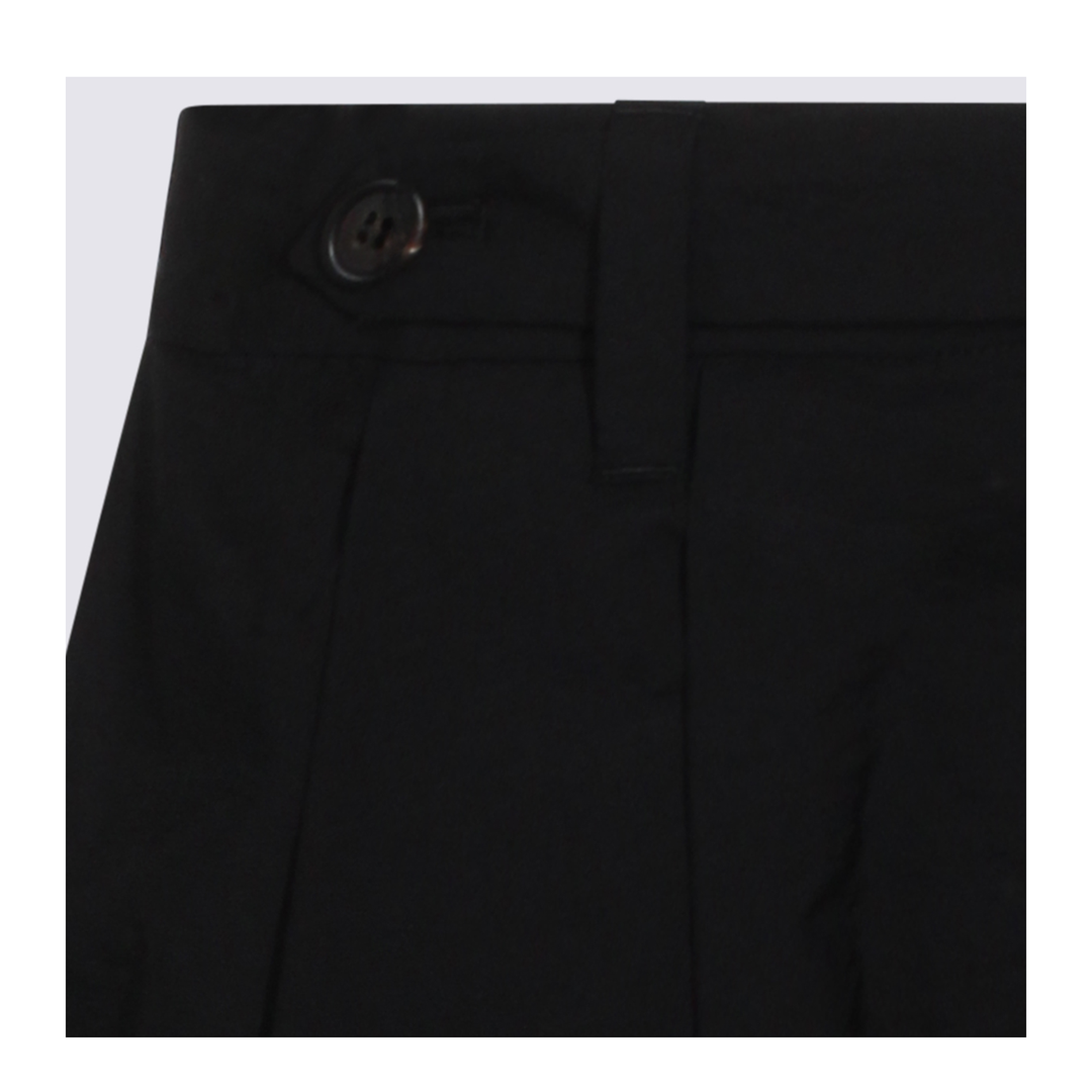 Women's Button Flared Skirt Black - Image 6
