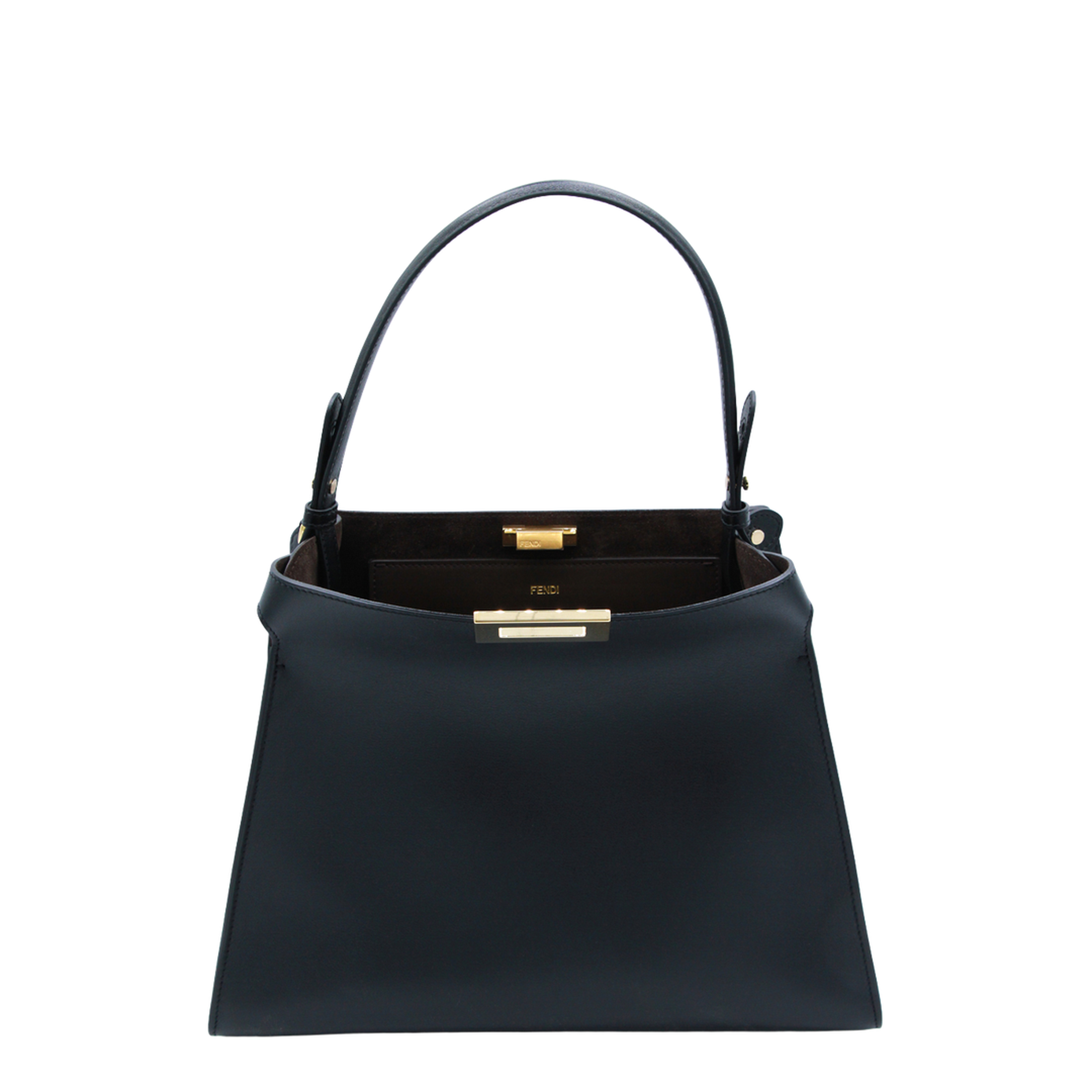 Way Medium Leather Shoulder Bag - Black - Image 1