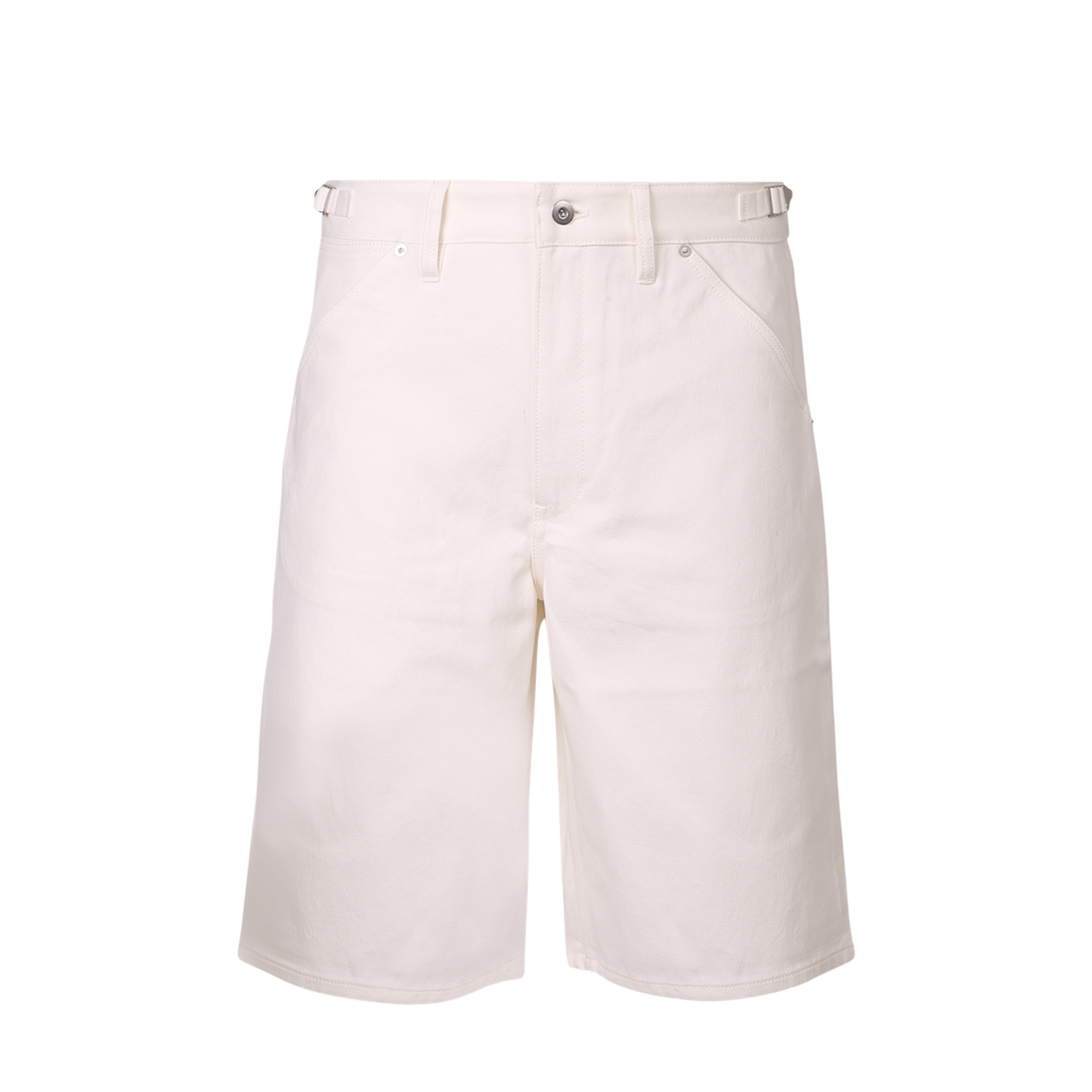 Denim Wide Shorts - Image 3