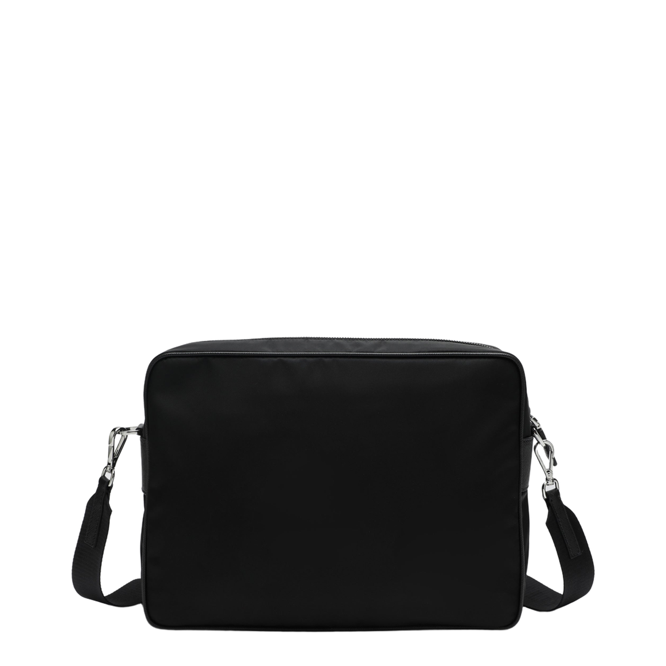 Saffiano Re-Nylon Shoulder Bags - Black - Image 2