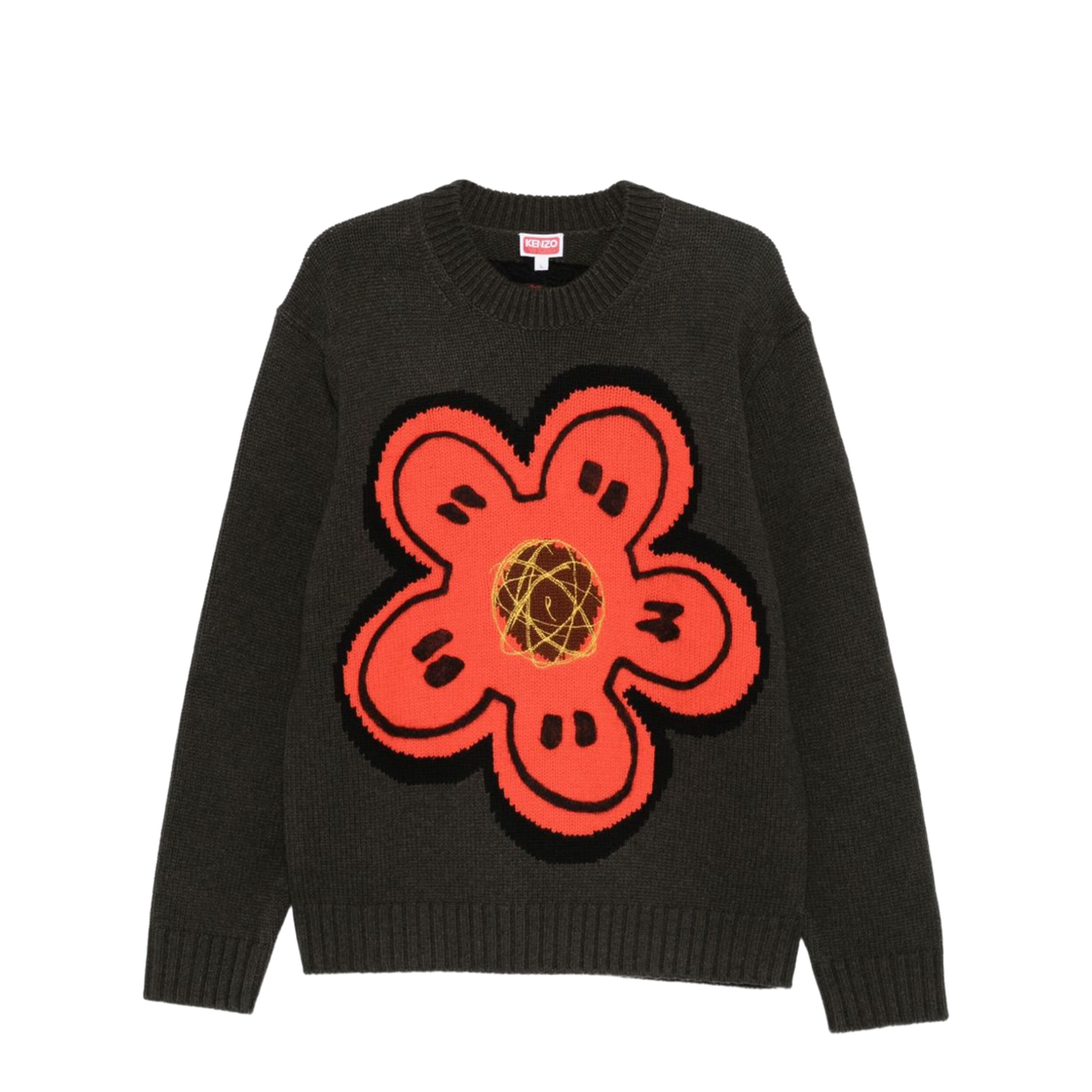 Sweater with Boke Flower - Image 1