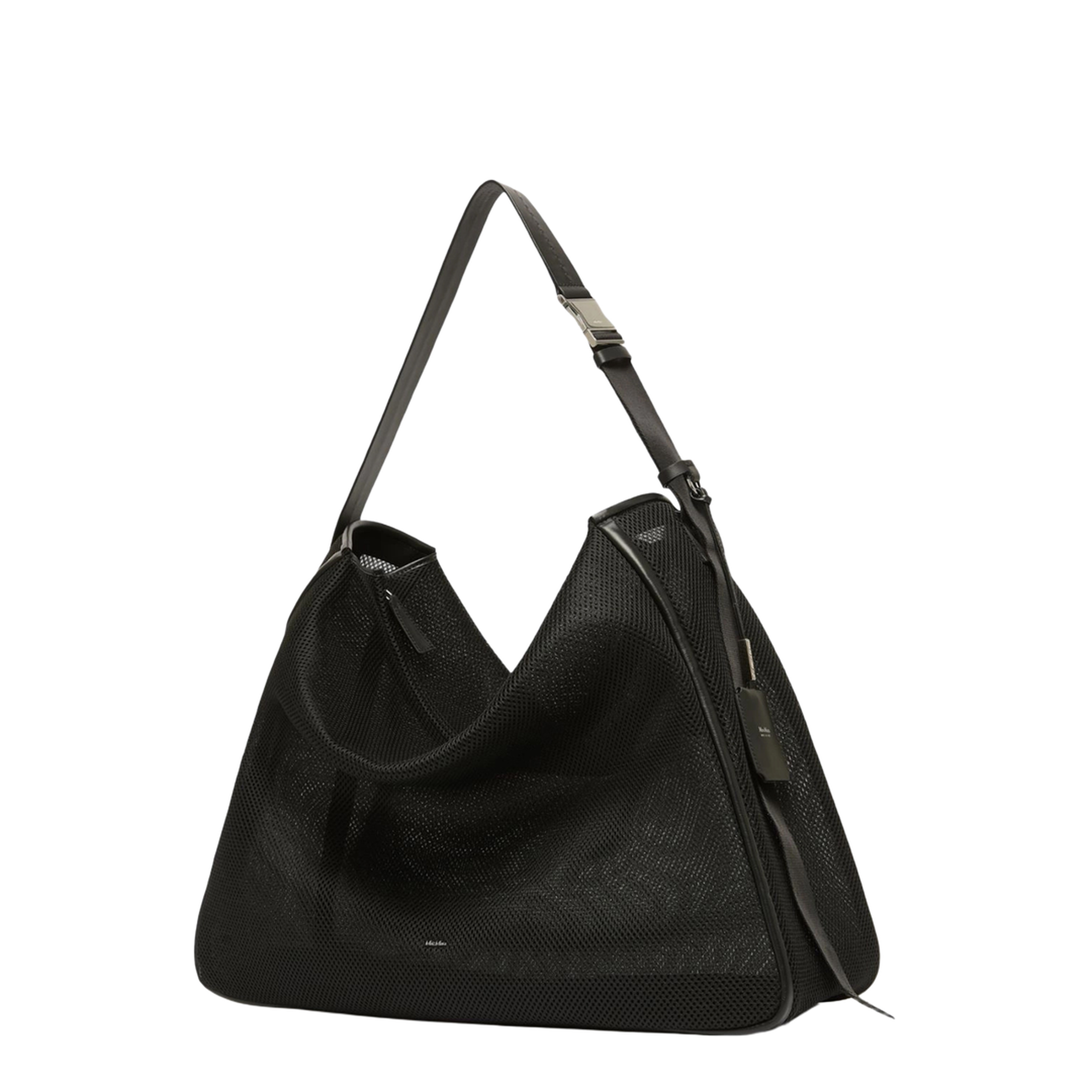 Kippnet Extra-Large Technical Mesh Handbag - Black - Image 1
