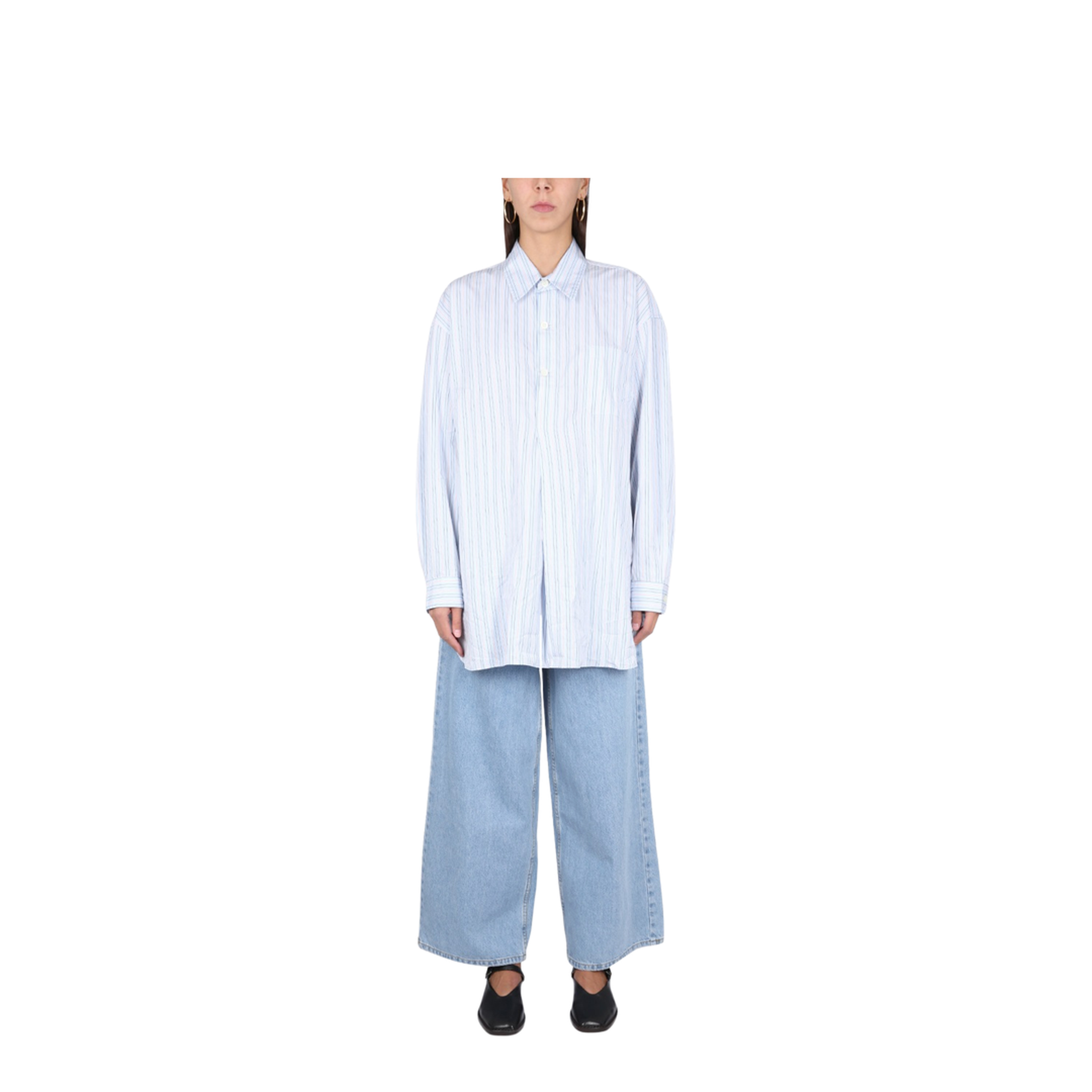Shirt With Stripe Pattern - Image 1