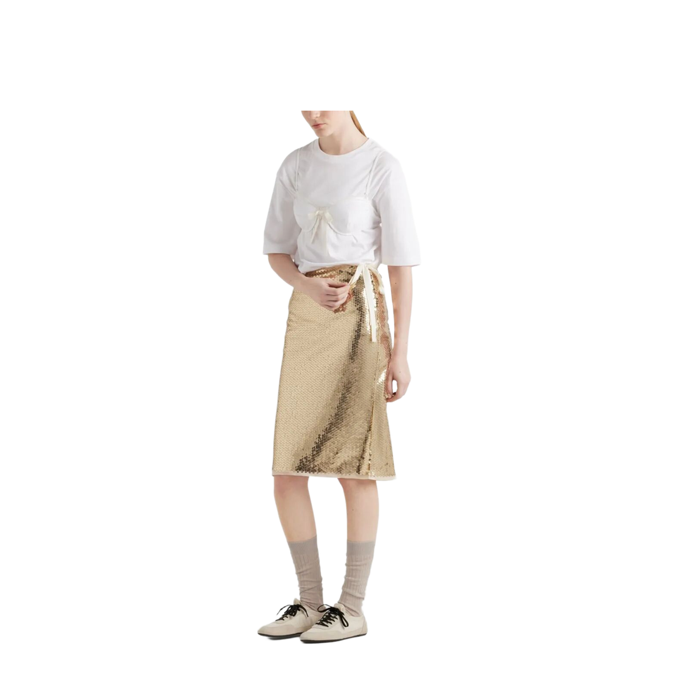 Sequined Pencil Skirt - Image 4