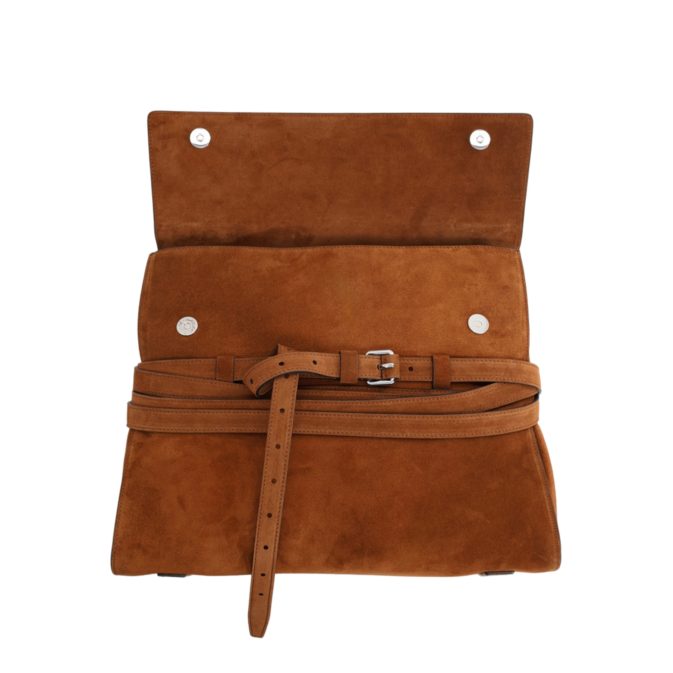 Tie Me Shoulder Bag - Brown - Image 3