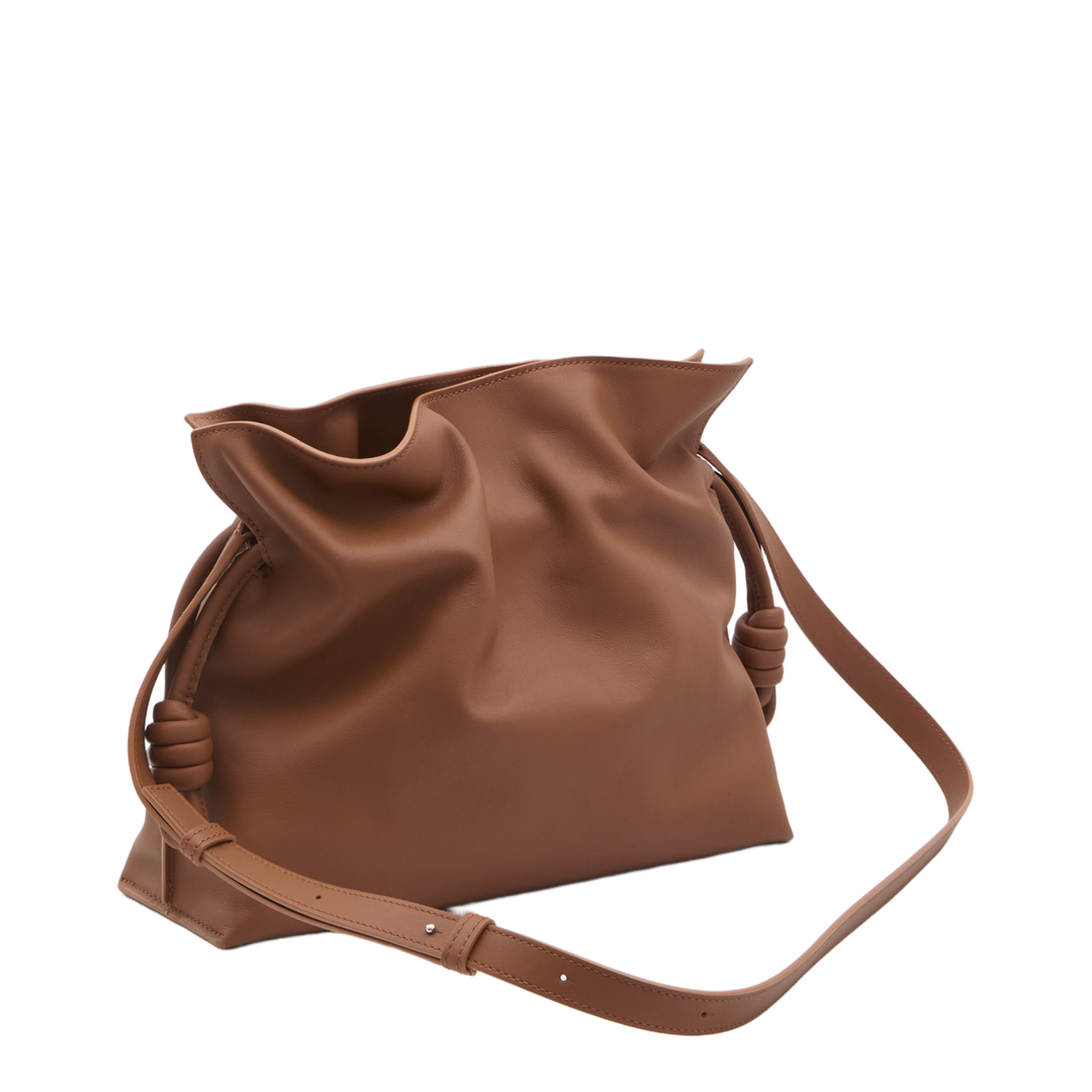 Flamenco Medium Calfskin Clutch Bags - Squirrel - Image 2