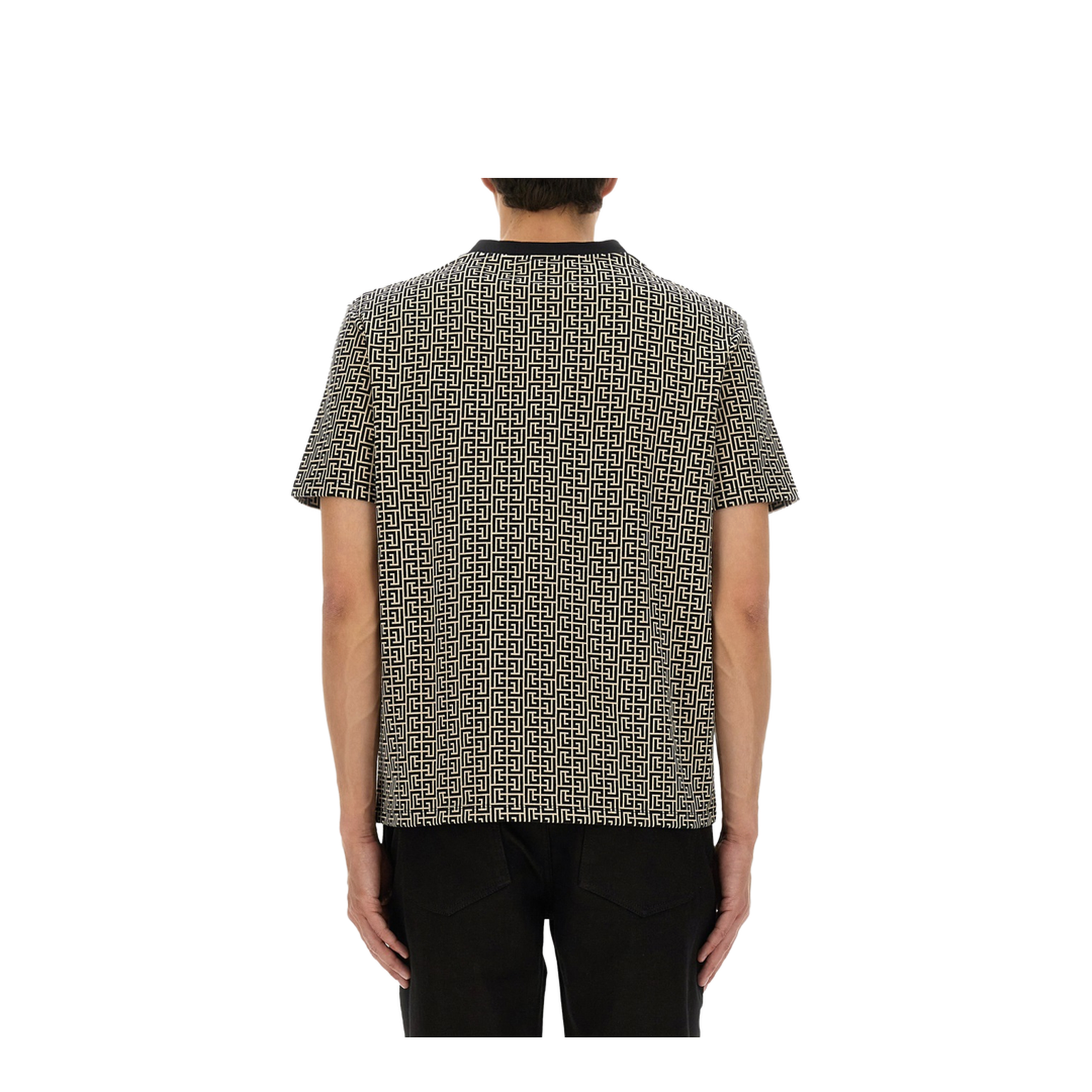 Monogrammed Jacquard T-Shirt - Image 3