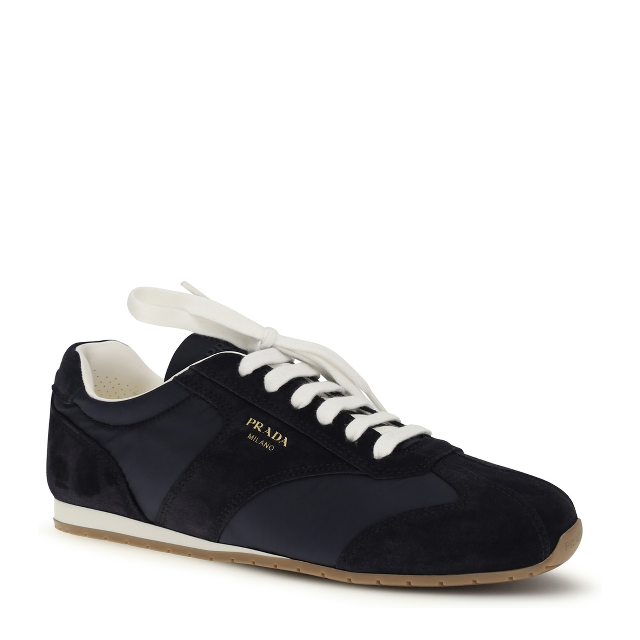 Suede and Fabric Sneakers - Image 2
