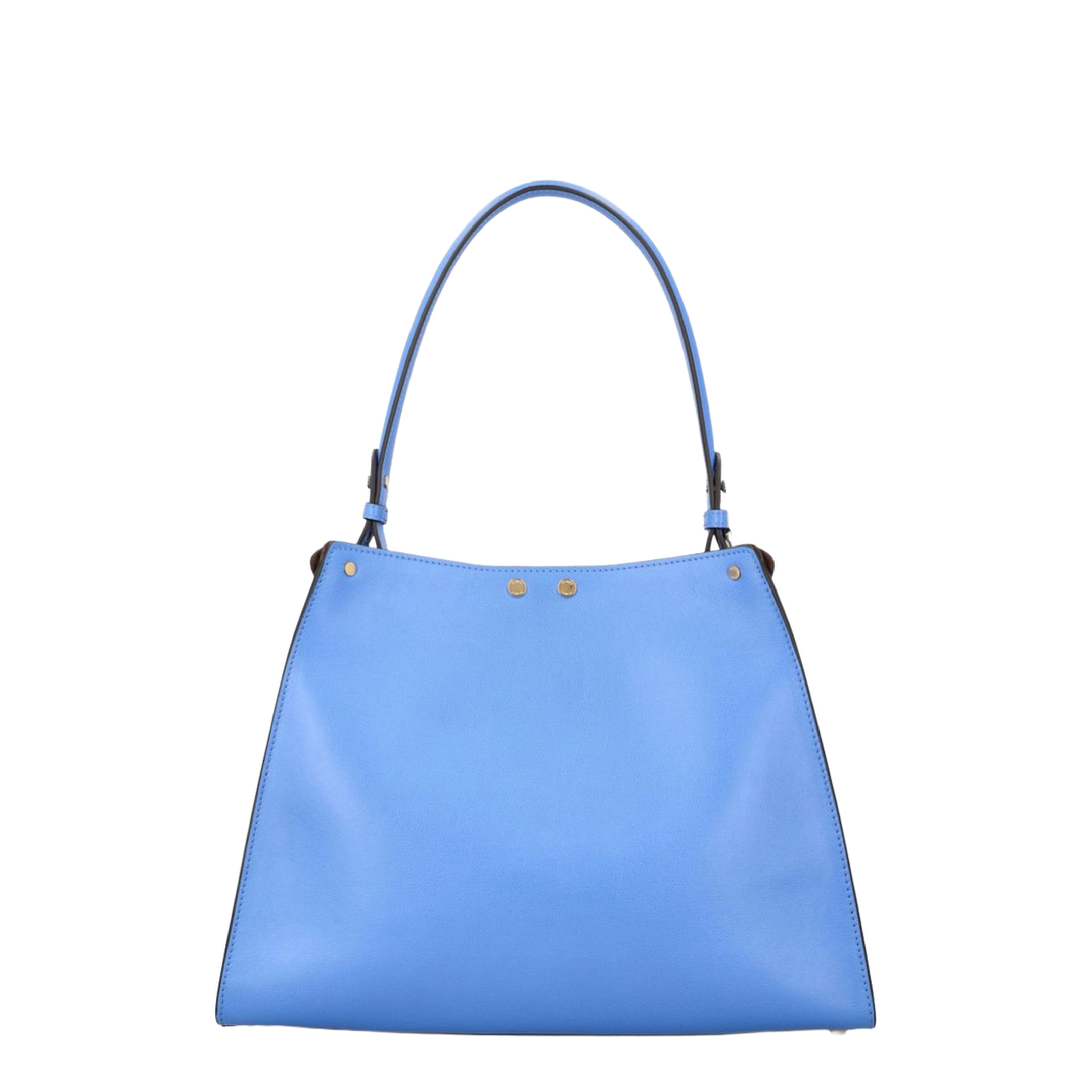 Way Medium Calf Leather Tote - Coastal Sky Blue - Image 3