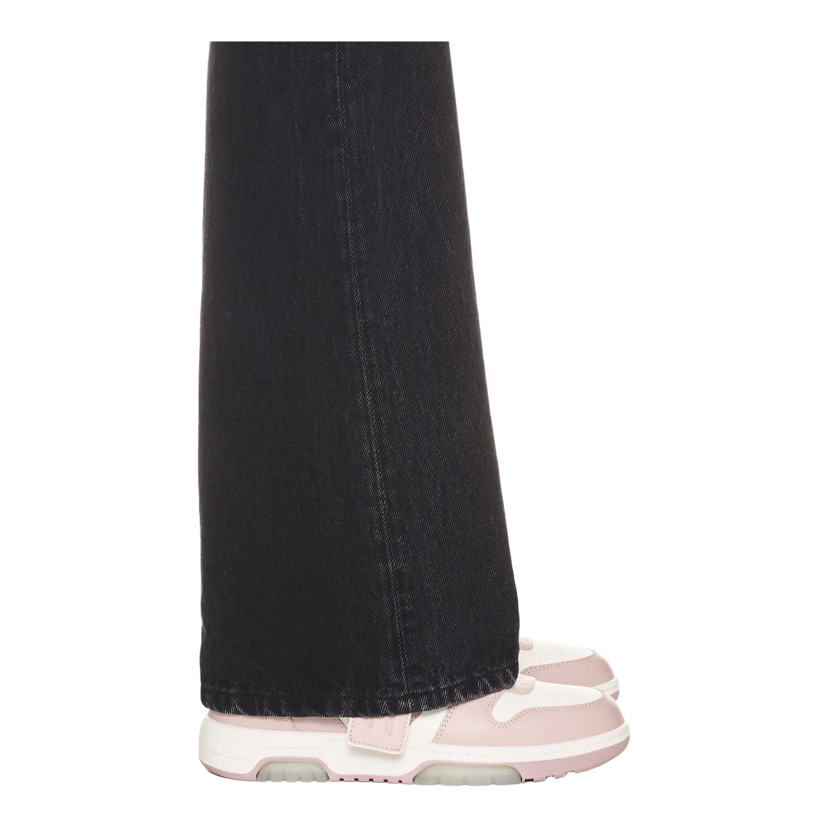 White/Pink Leather Panelled Design Luggage Tag - Image 6