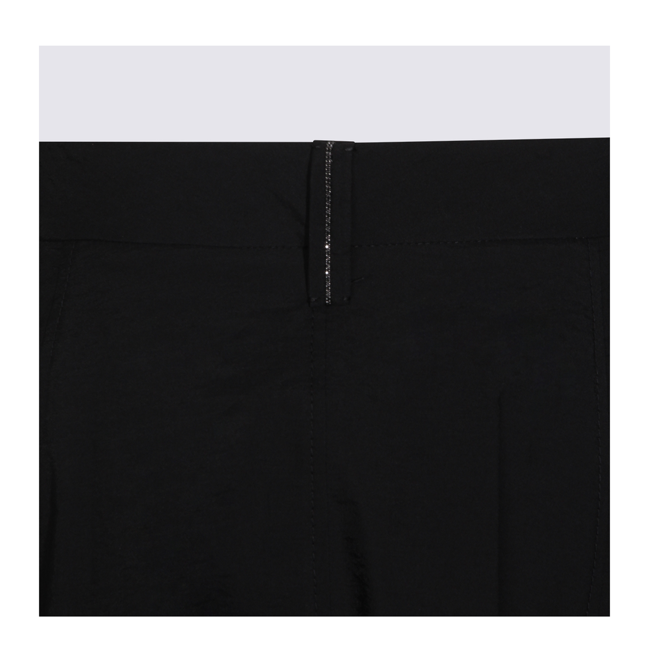 Women's Button Flared Skirt Black - Image 8