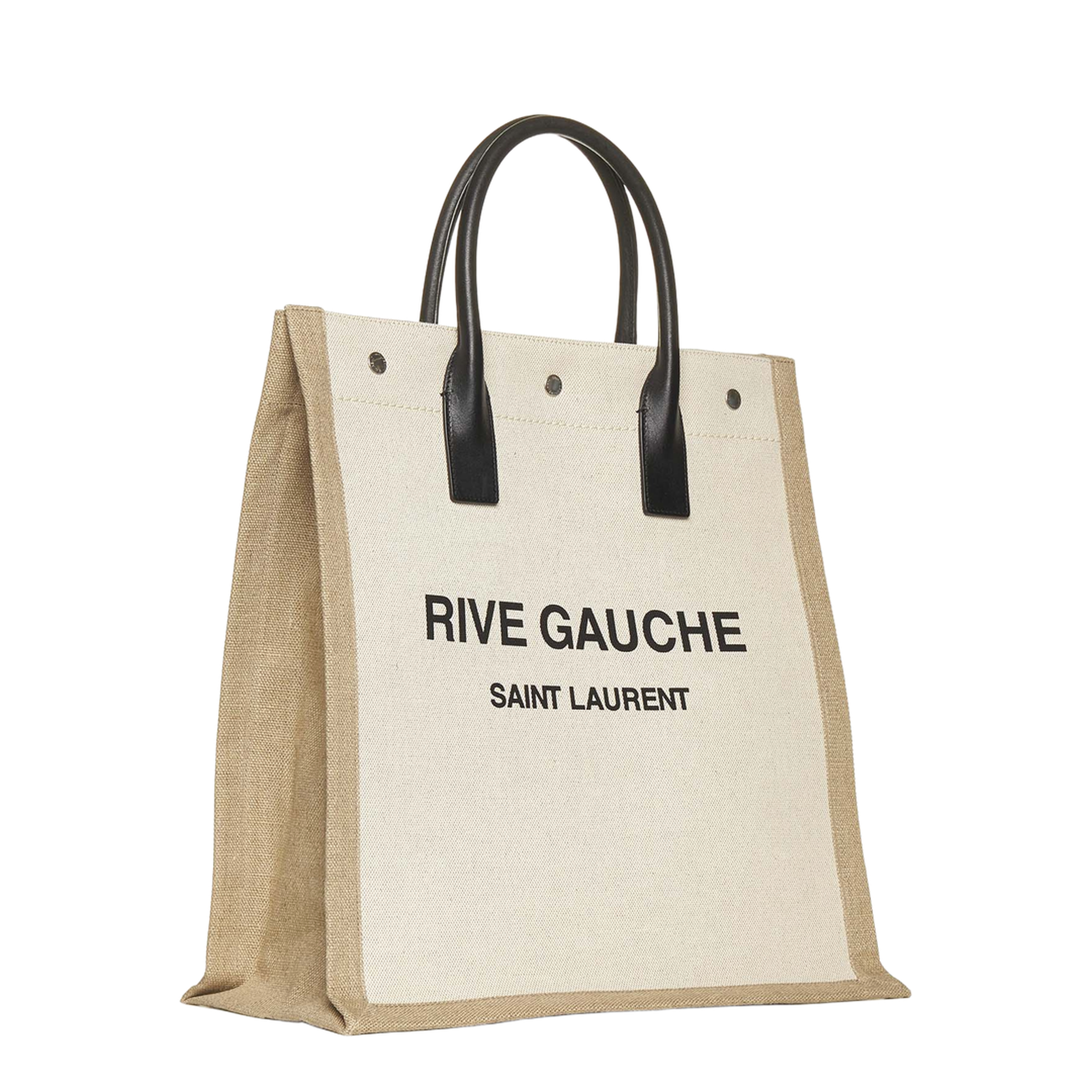 Rive Gauche North/South Canvas Tote - LINBLANC - Image 1