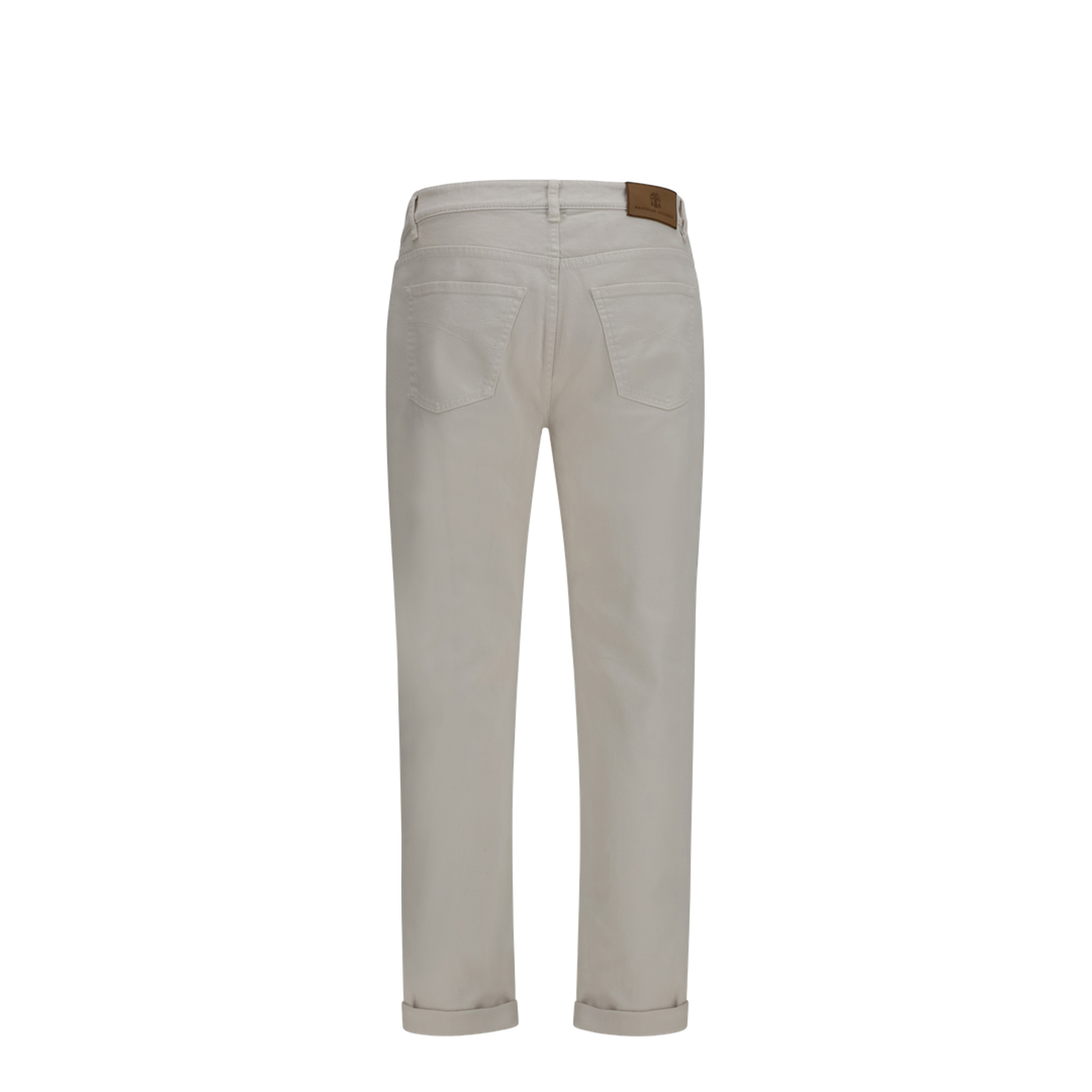 Jeans With Turn-Up Hem - Image 2