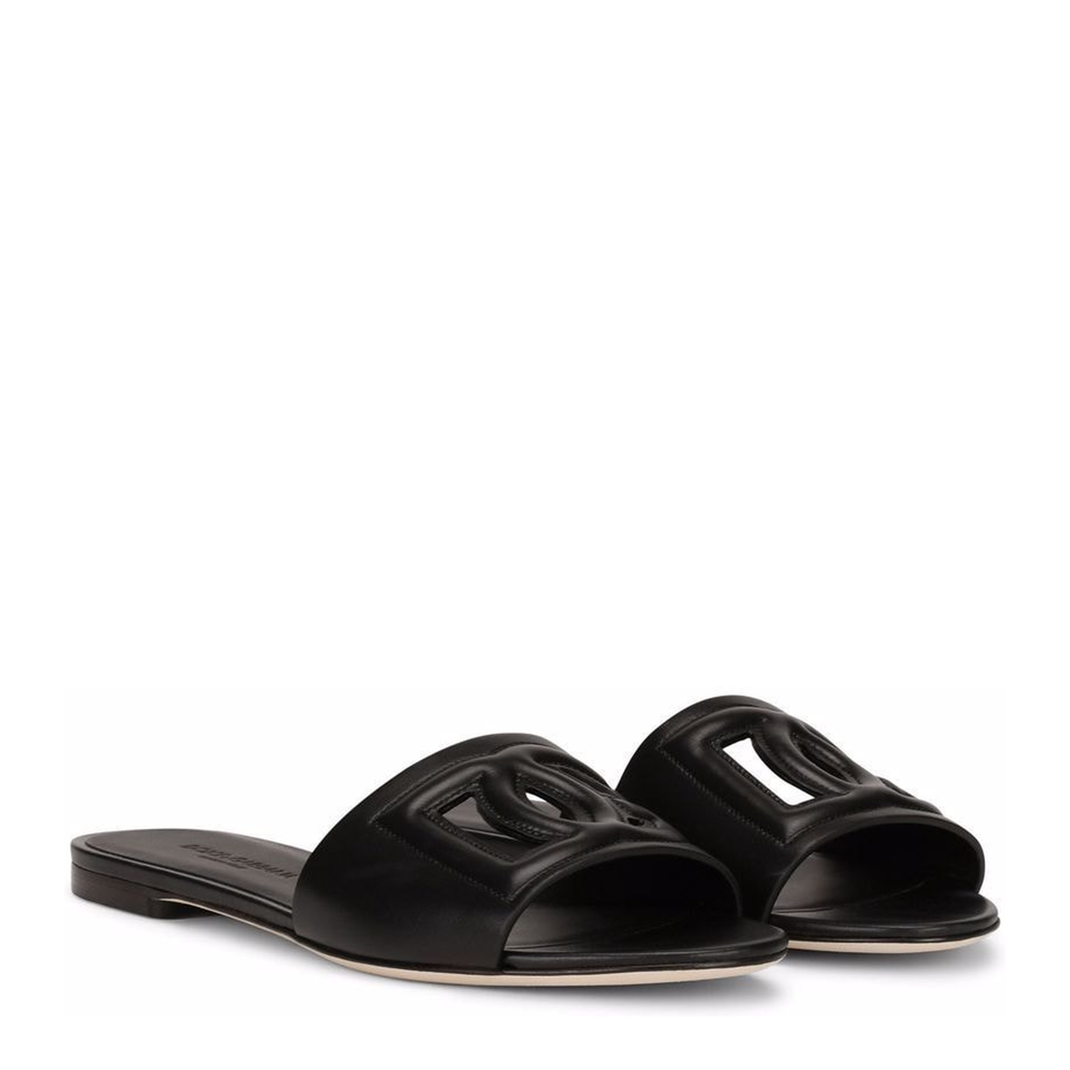 Calfskin Slides with DG Millennials Logo - Image 3