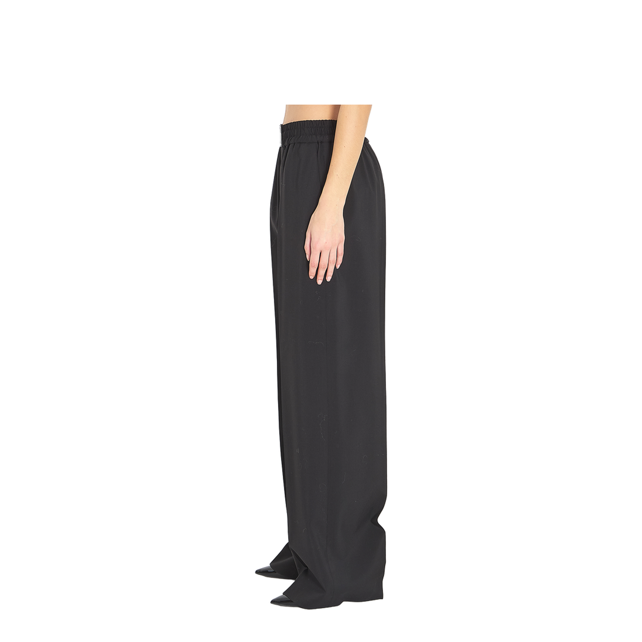 Light Wool Fabric Trousers - Image 2