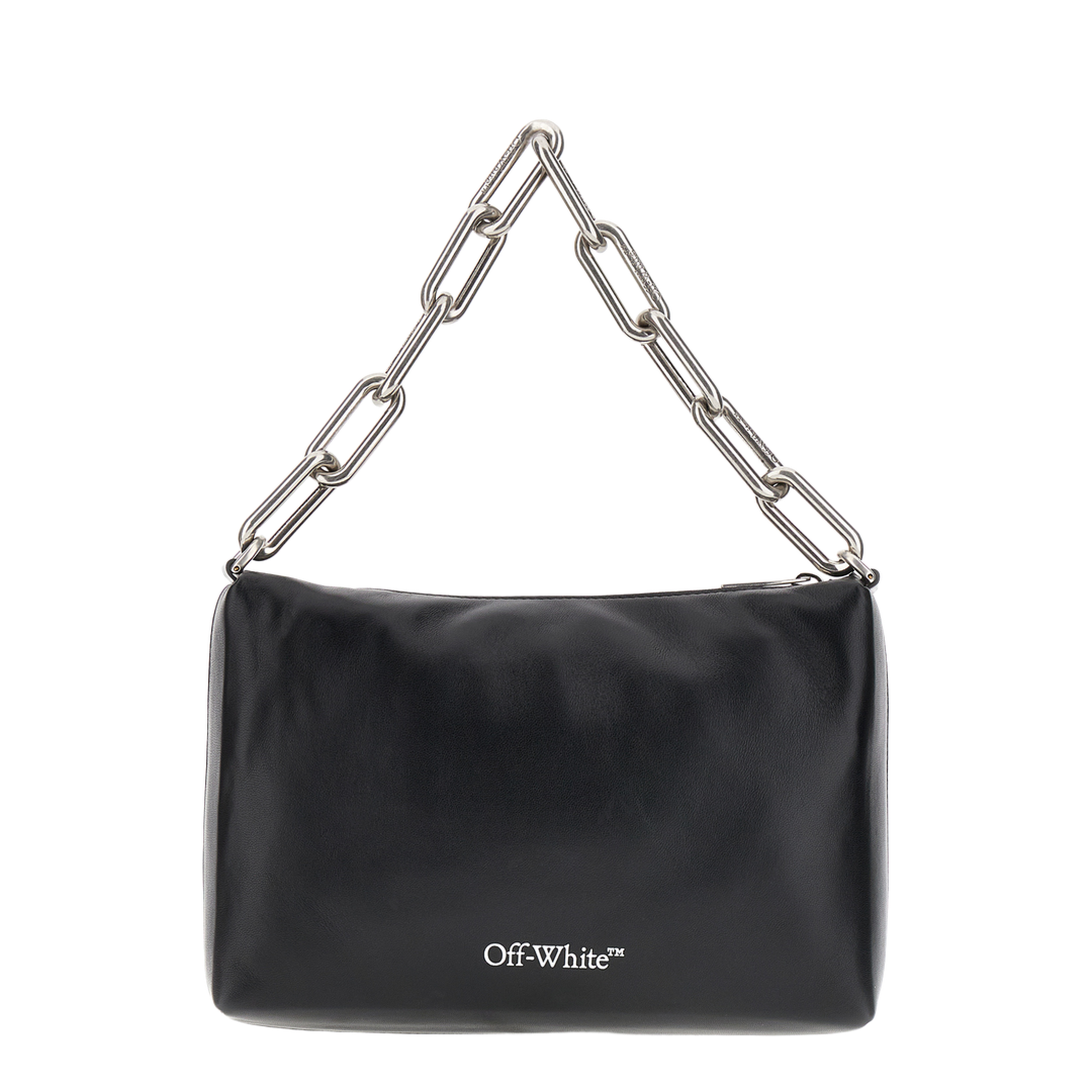 Logo Print Leather Tote Bag - Image 3