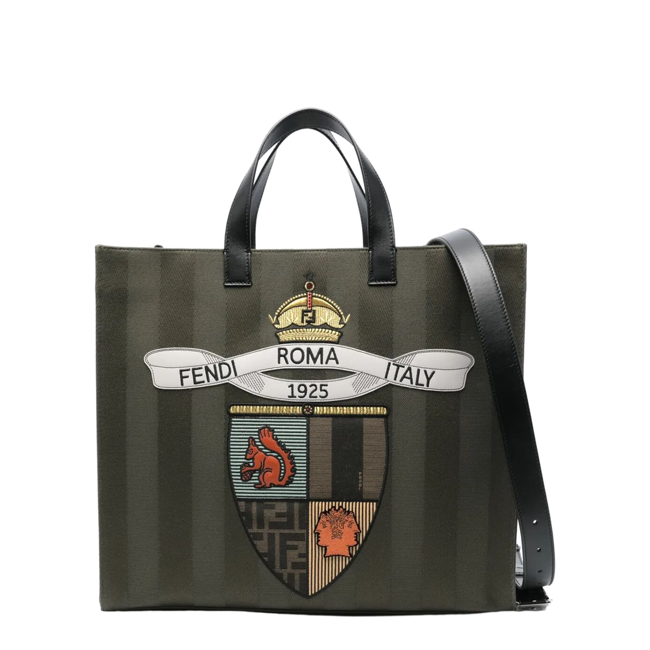 Club Medium Canvas Tote - Green - Image 1